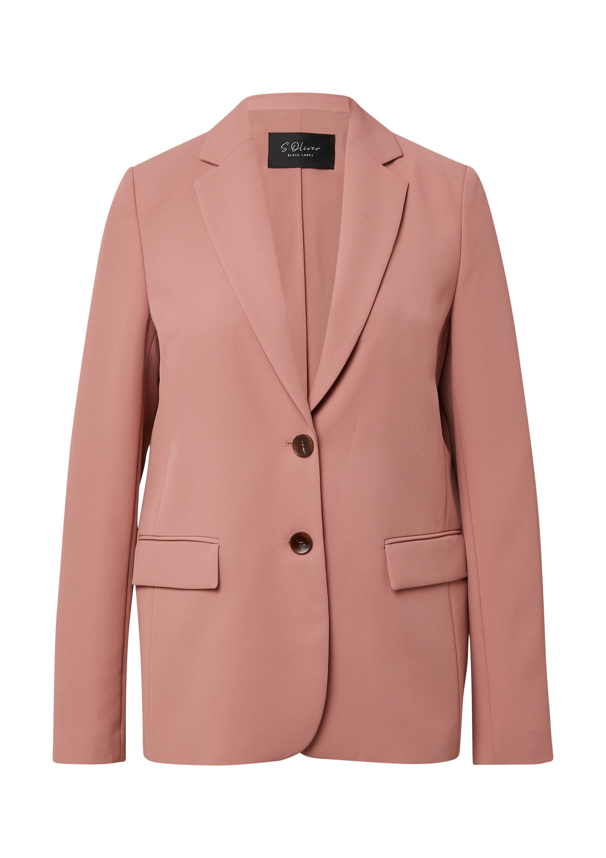 s.Oliver Jackenblazer Indoor-Blazer Twillblazer mit leichtem Futter