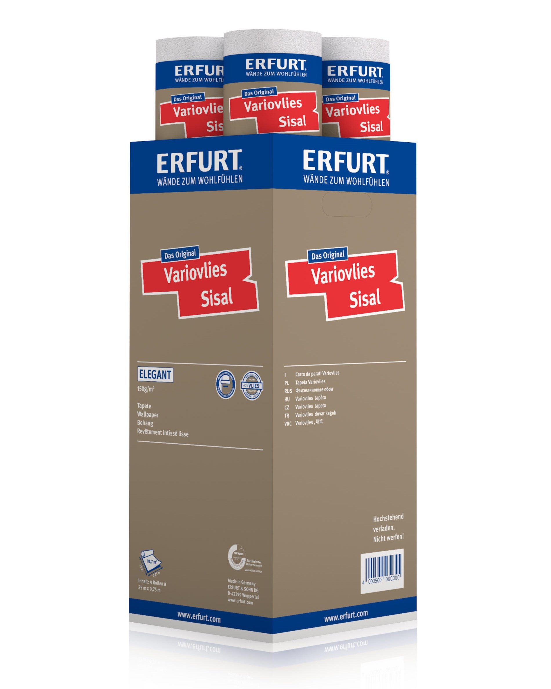 ERFURT Vliestapete Erfurt Variovlies Sisal 25 günstig online kaufen