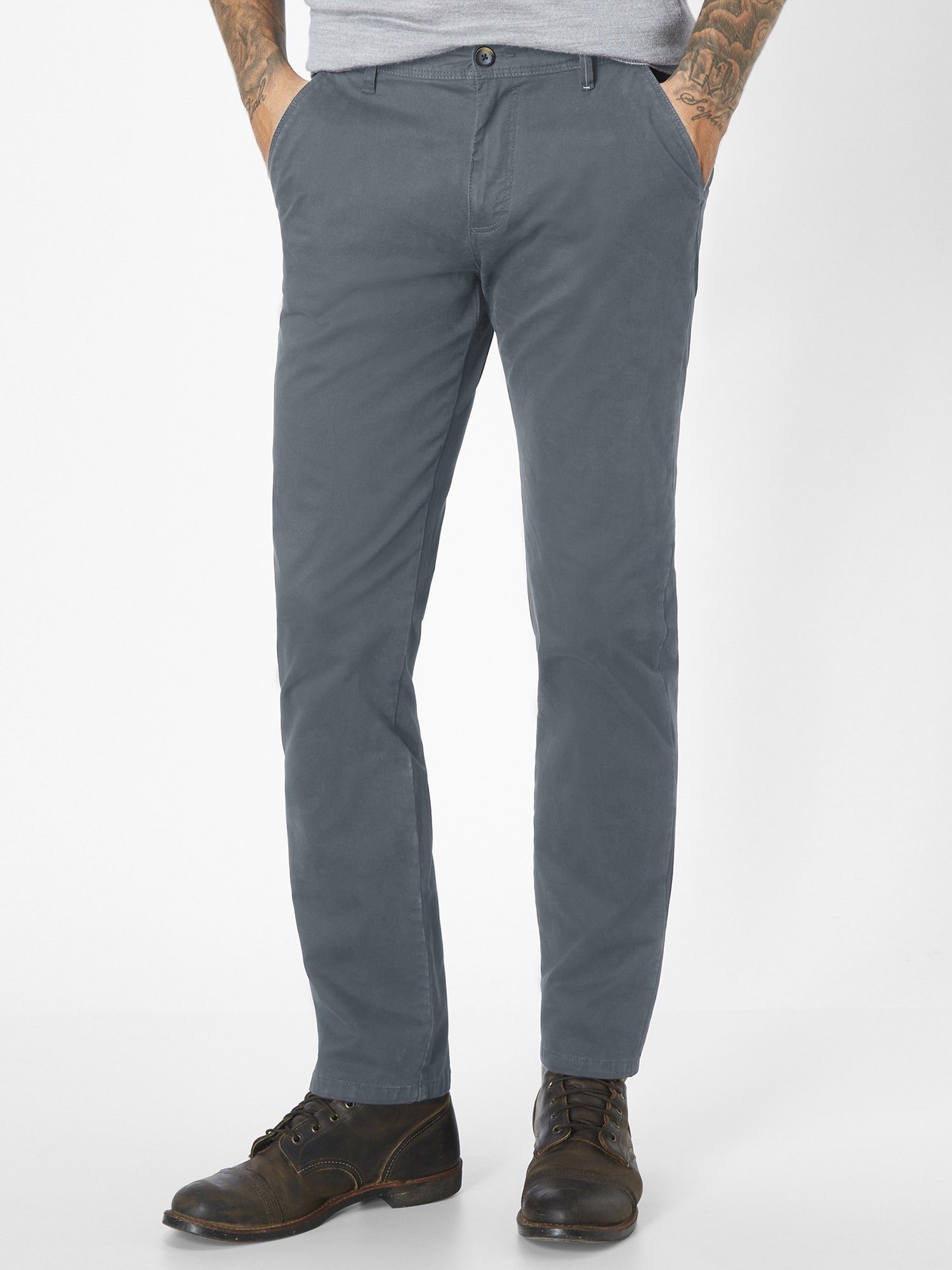 Redpoint Chinohose ODESSA Must Have Stretch Chino Odessa grey