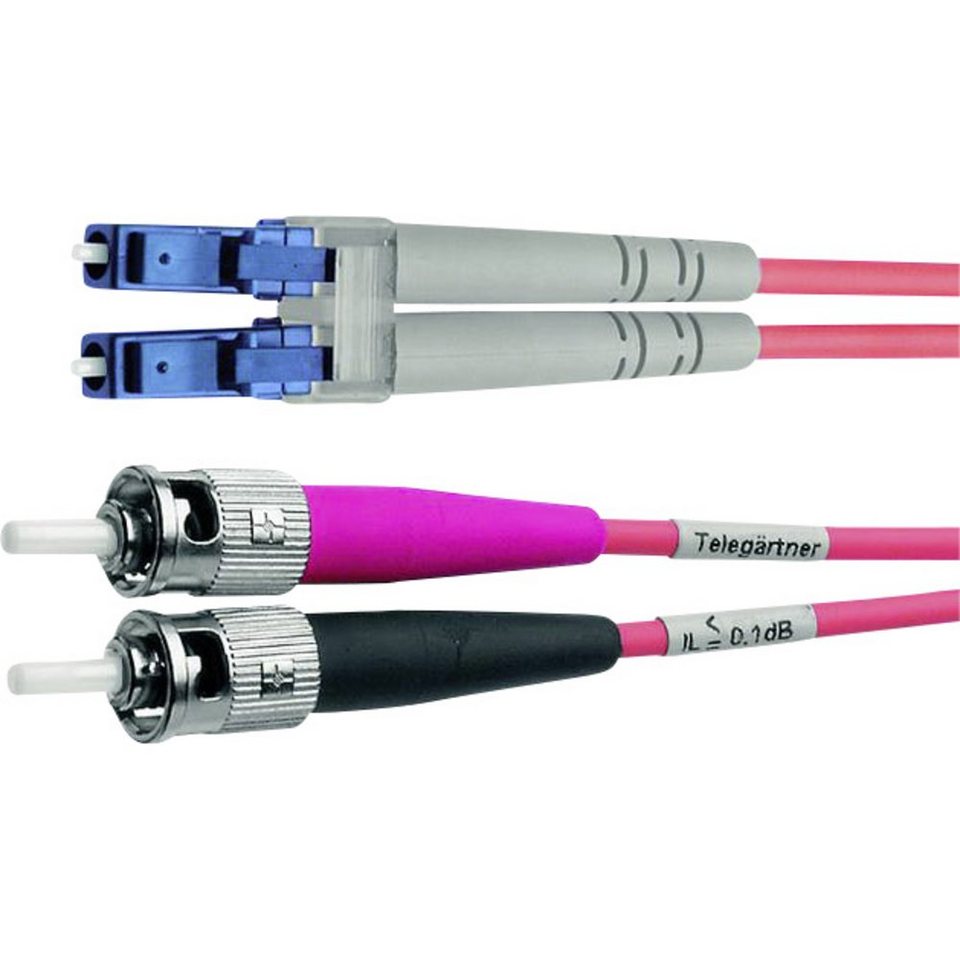 Telegärtner Telegärtner L00890A0078 Glasfaser LWL Anschlusskabel [1x ST ...