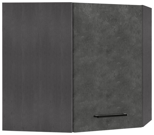 HELD MÖBEL Eckhängeschrank »Tulsa« 60 cm breit, 1 Tür, schwarzer Metallgriff, hochwertige MDF Front-Otto