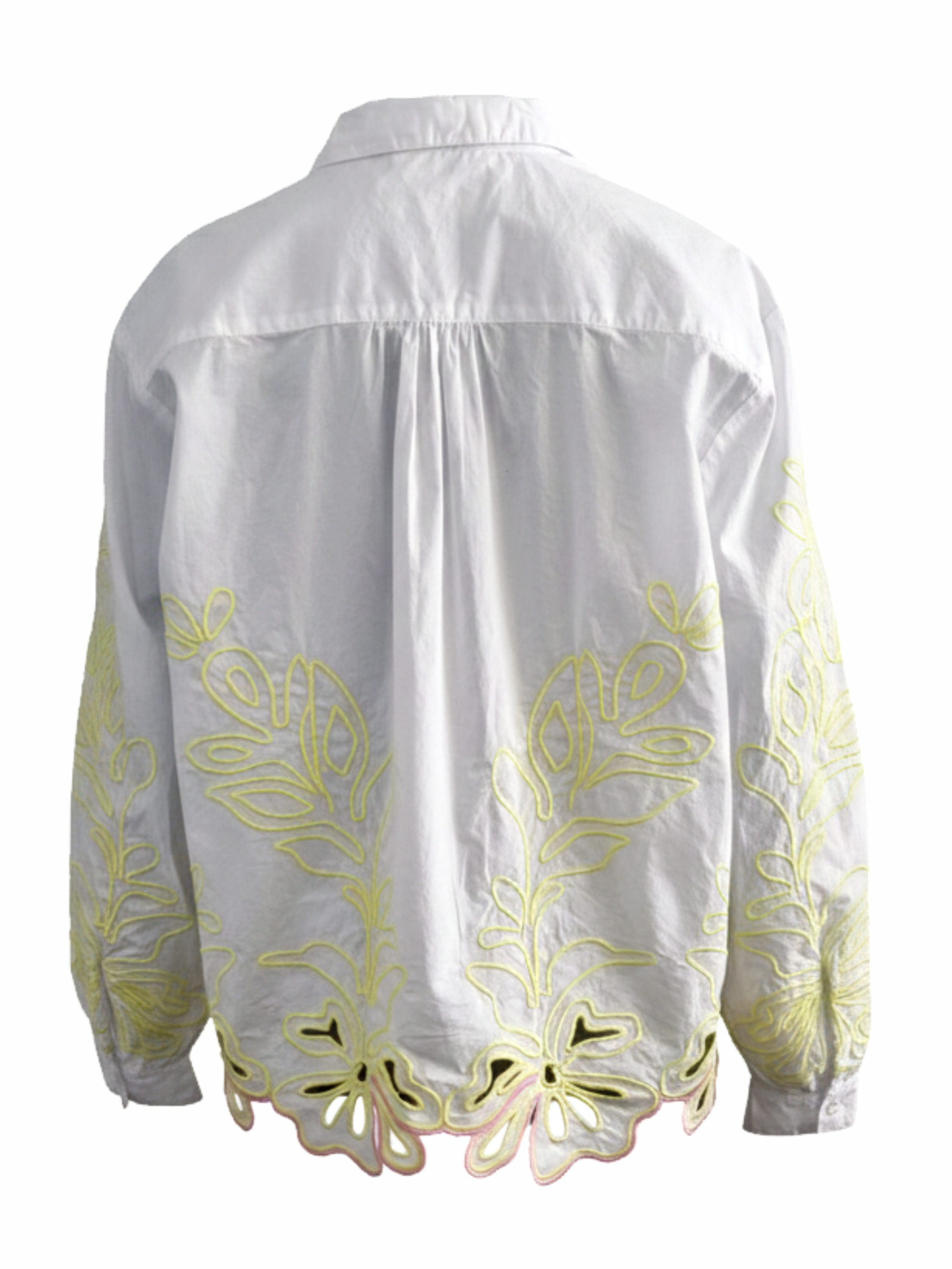 LIKS. Munich Langarmbluse GraceC mit floraler Stickerei