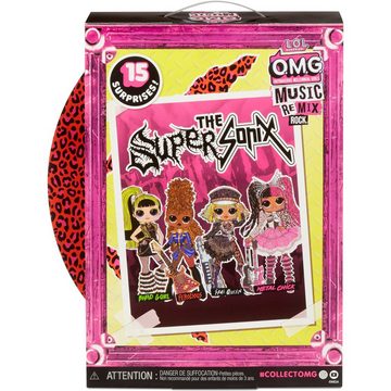 MGA ENTERTAINMENT Babypuppe L.O.L. Surprise OMG Remix Rock - Ferocious and Bass Guitar
