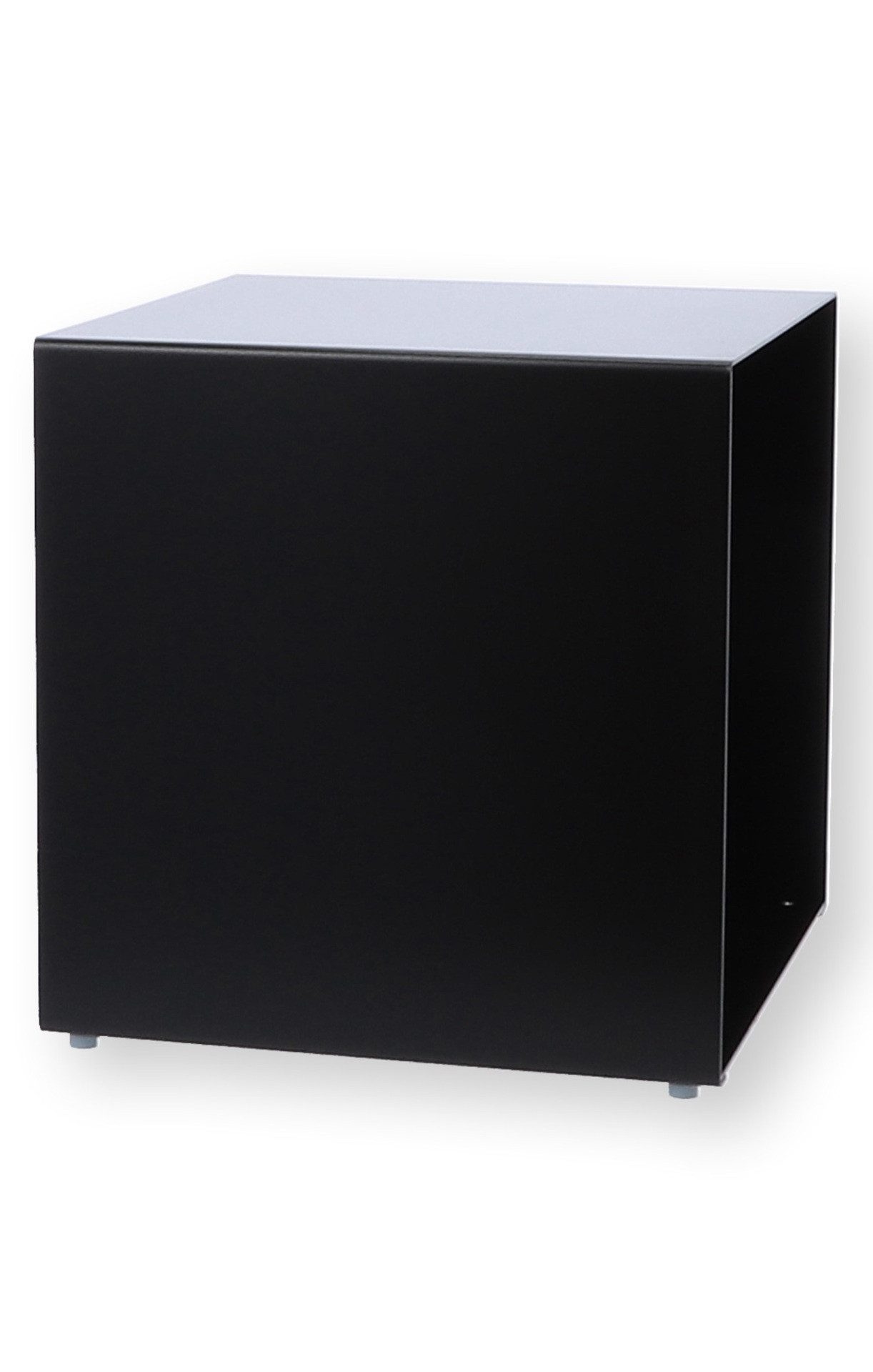 jankurtz Beistelltisch Cubus Metall 35 cm, Schwarz
