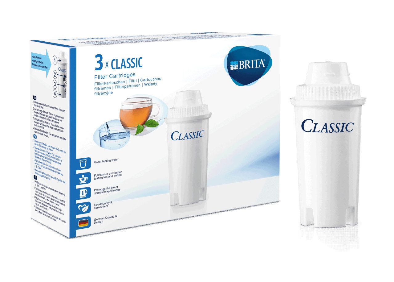 Wasserfilter BRITA Filterkartuschen CLASSIC für BRITA CLASSIC