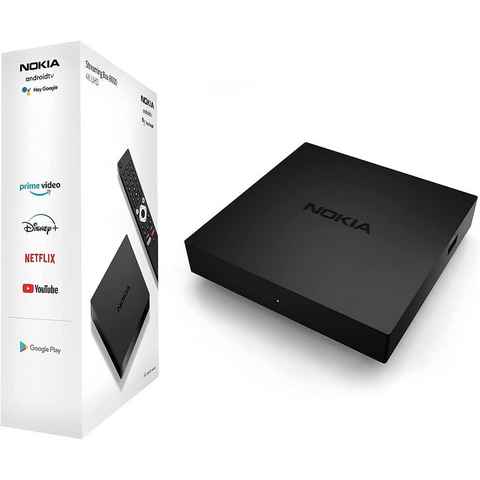 Nokia Streaming-Box 8000, Digitaler Multimedia-Receiver, 4K, 60 fps, 8 GB, schwarz