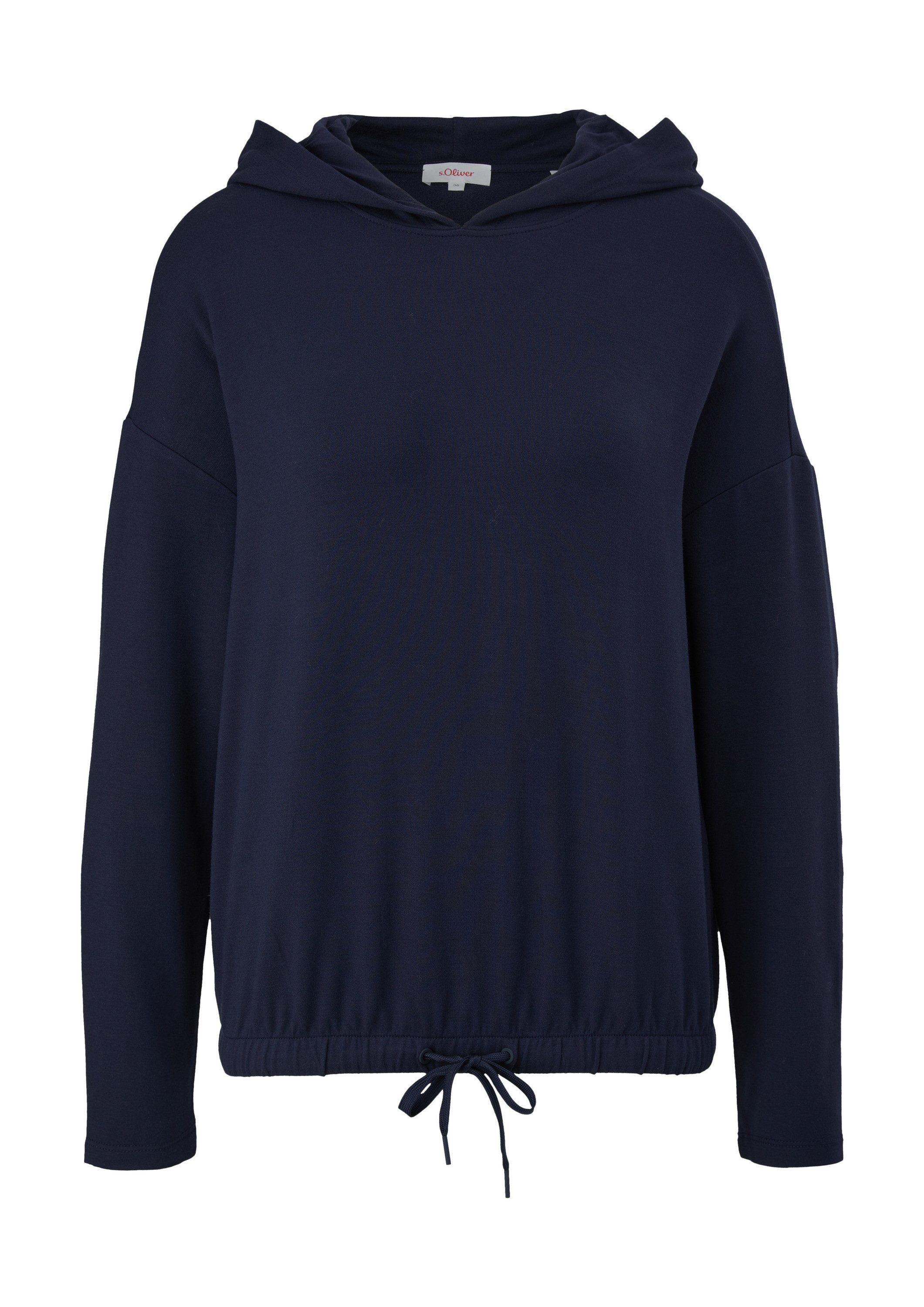 s.Oliver Langarmshirt T-Shirt Sweatshirt mit Kapuze günstig online kaufen