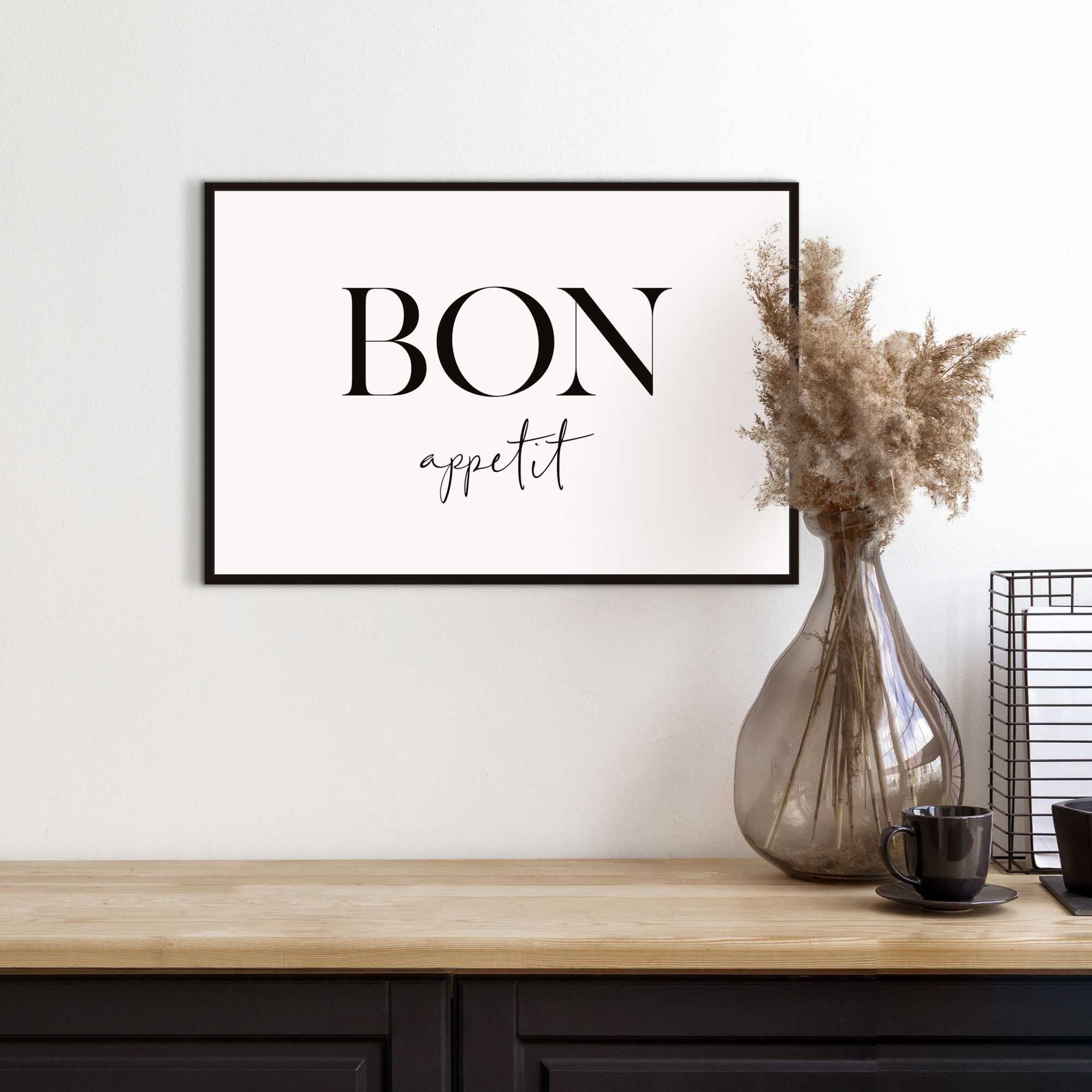 Reinders! Bild mit Rahmen Bon Appetit günstig online kaufen