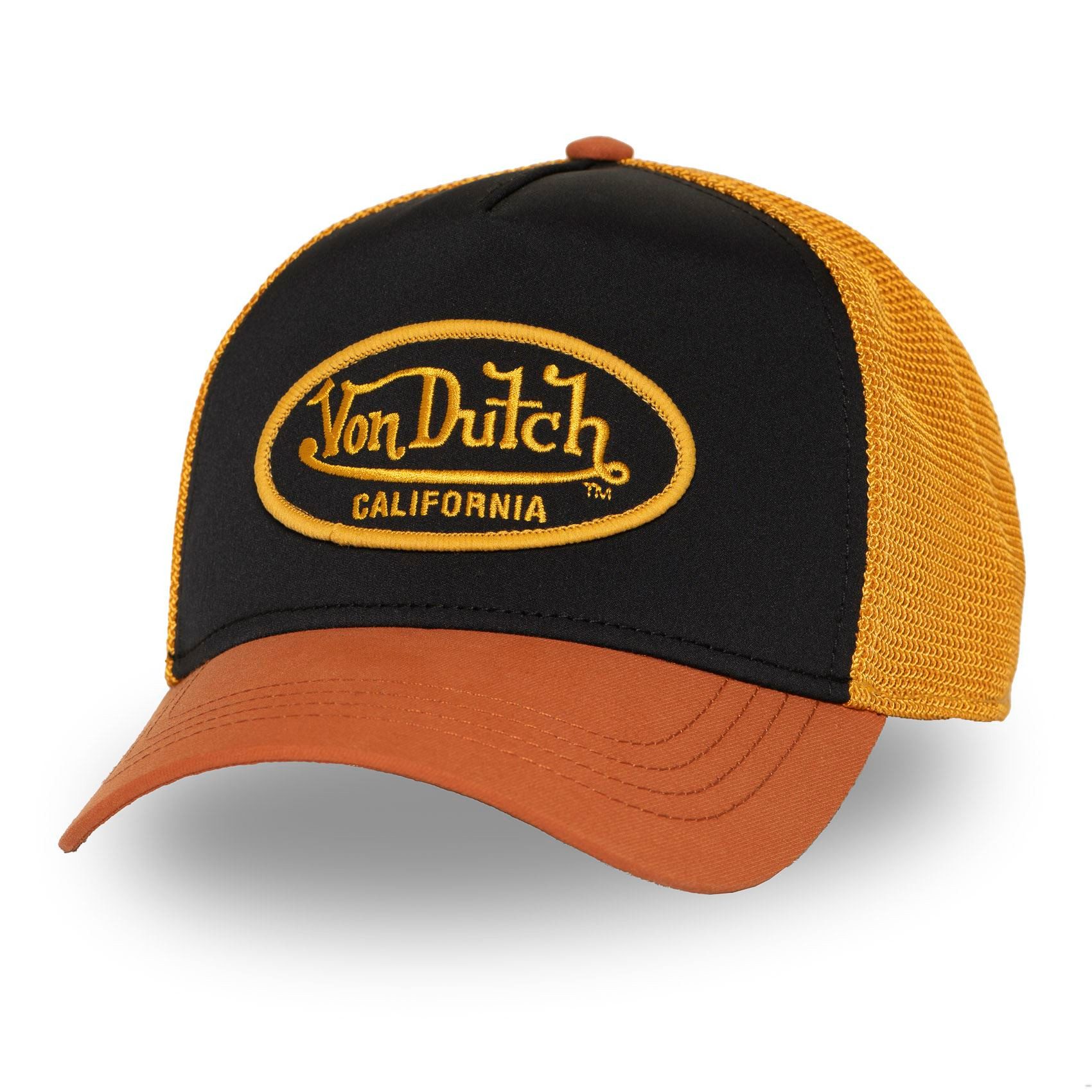 Trucker Cap Von Dutch Originals Trucker Cap - 3-COLOR Poly Baseball Mesh