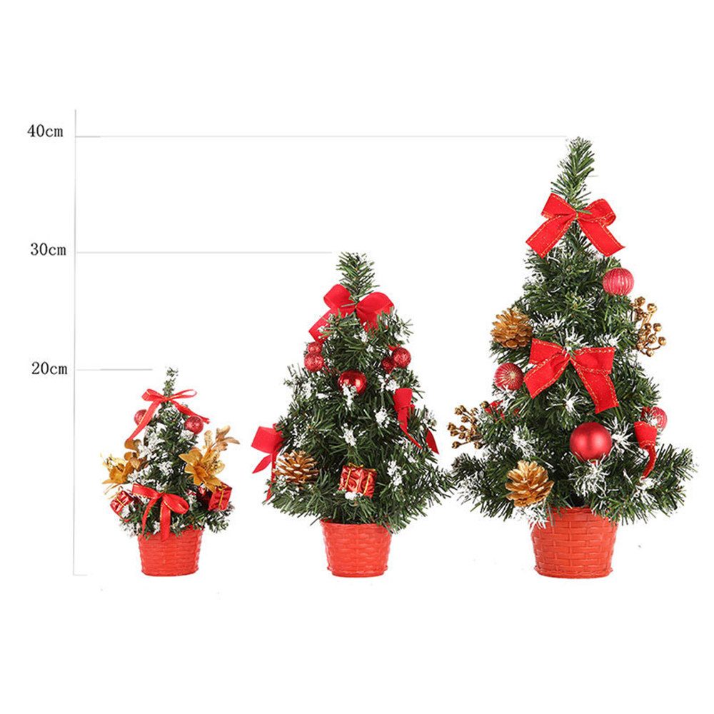 Coonoor Künstlicher Weihnachtsbaum Mini Weihnachtsbaum Künstlicher Tannenba günstig online kaufen