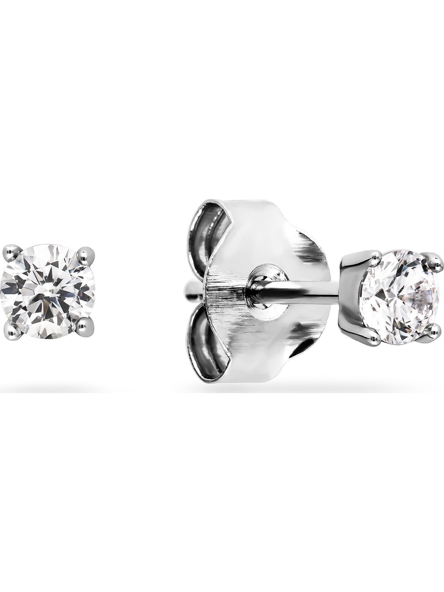 FAVS Paar Серьги-гвоздики FAVS Damen-Ohrstecker 925er Silber 2 Zirkonia