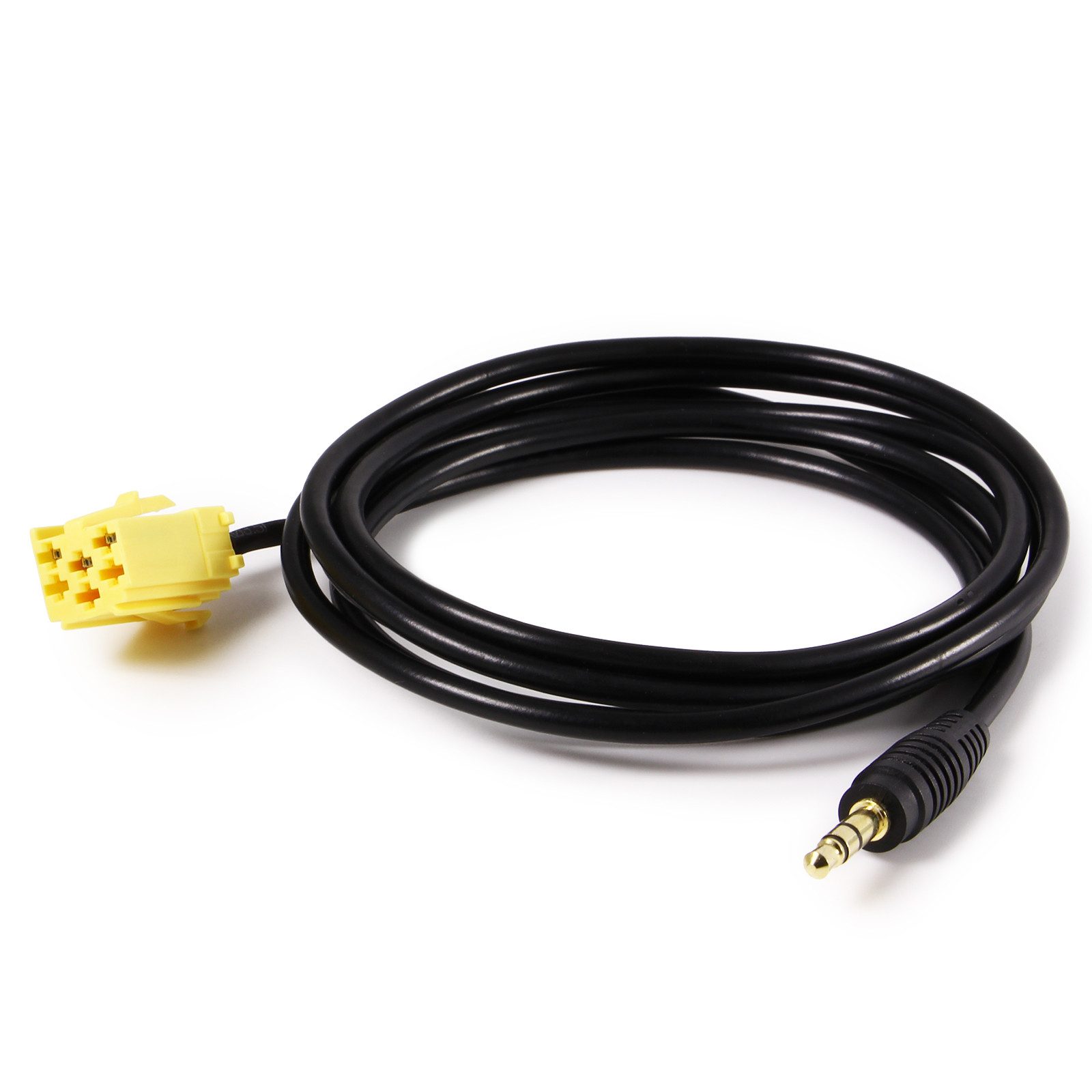 AUX Line In Adapter Kabel Radio Handy passend für Smart For Two 451 KFZ-Adapter