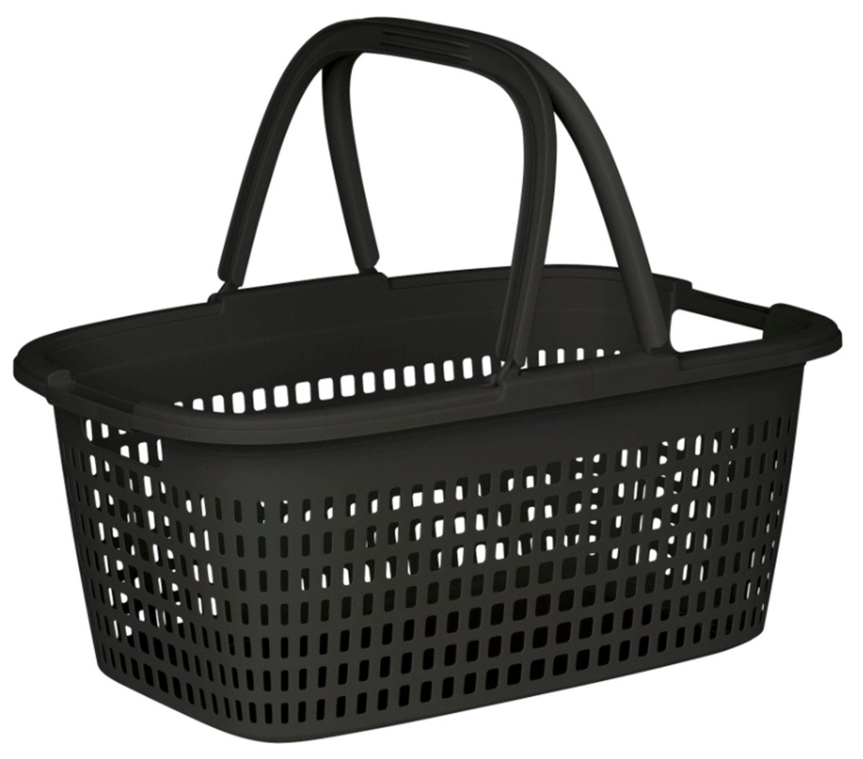 Ebaxx Wäschekorb Henkel Wäsche Wanne Korb Einkaufskorb Bügel Plastik Griffen Kunststoff