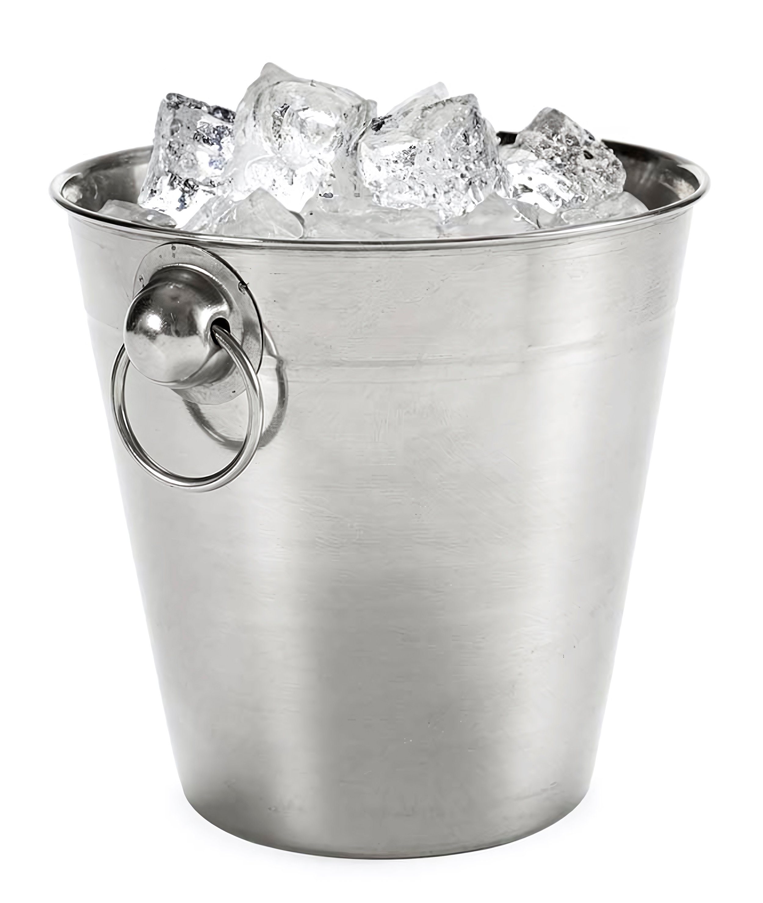 Eiseimer EISEIMER 1L aus Edelstahl 12cm Eiswürfeleimer Flaschenkühler 52