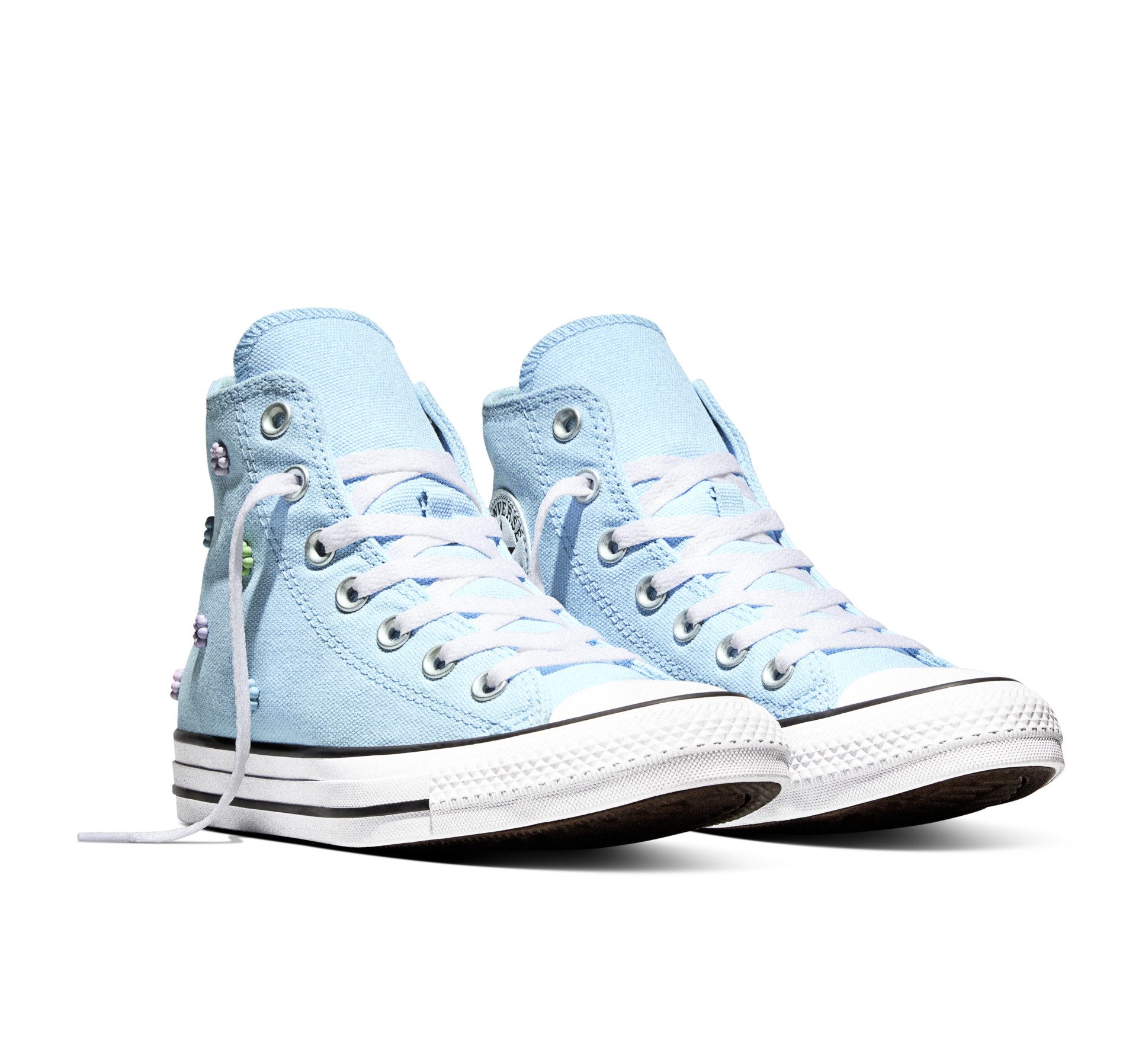 Converse CHUCK TAYLOR ALL STAR STUDDED FLORAL Sneaker für Erwachsene, mit profiliertem Laufsohlenprofil, mit Schnürung