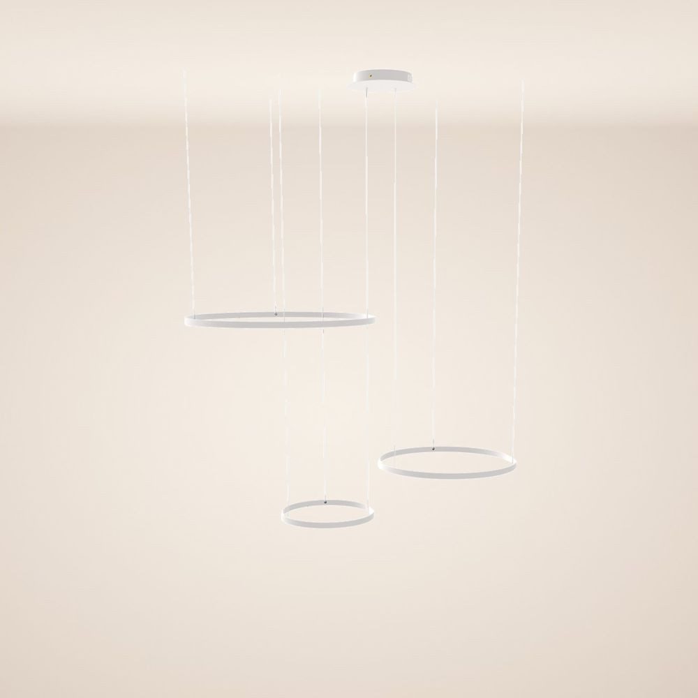 s.luce Pendelleuchte LED 3er-Ring Pendelleuchten Kombination günstig online kaufen