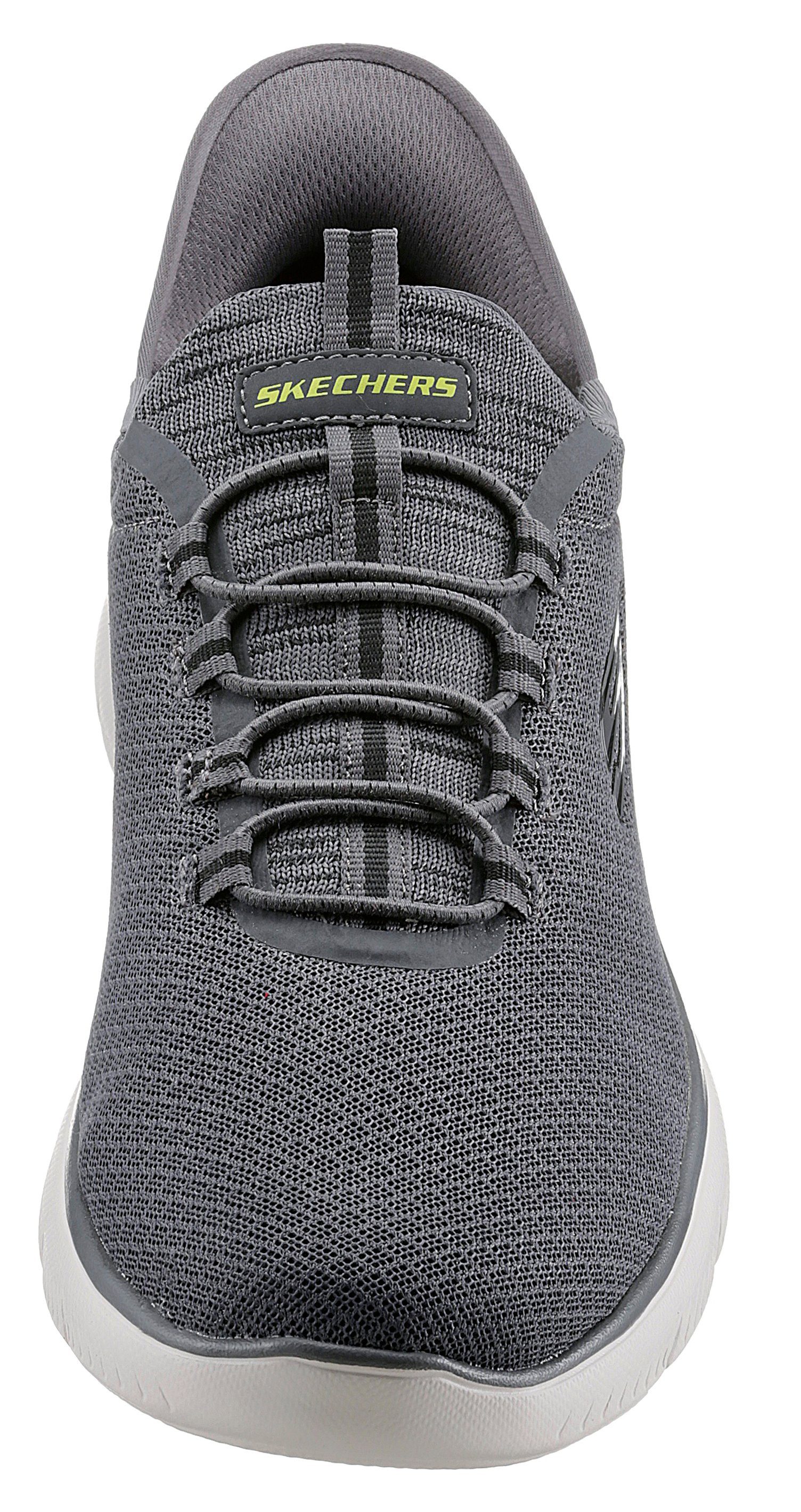 Skechers SUMMITS- Schlupfen Slip-On zum Sneaker grau