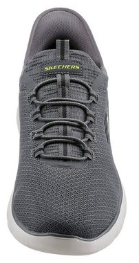Skechers SUMMITS- Slip-On Sneaker Freizeitschuh mit Slip Ins-Fersenpart für einen leichten Einstieg