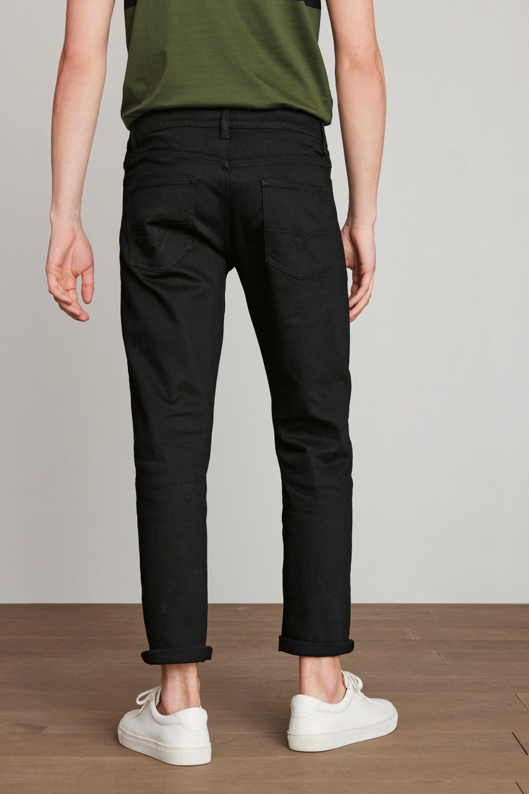 Next Straight-Jeans Motion Flex (1-tlg) Fit Black Straight – Stretch-Jeans