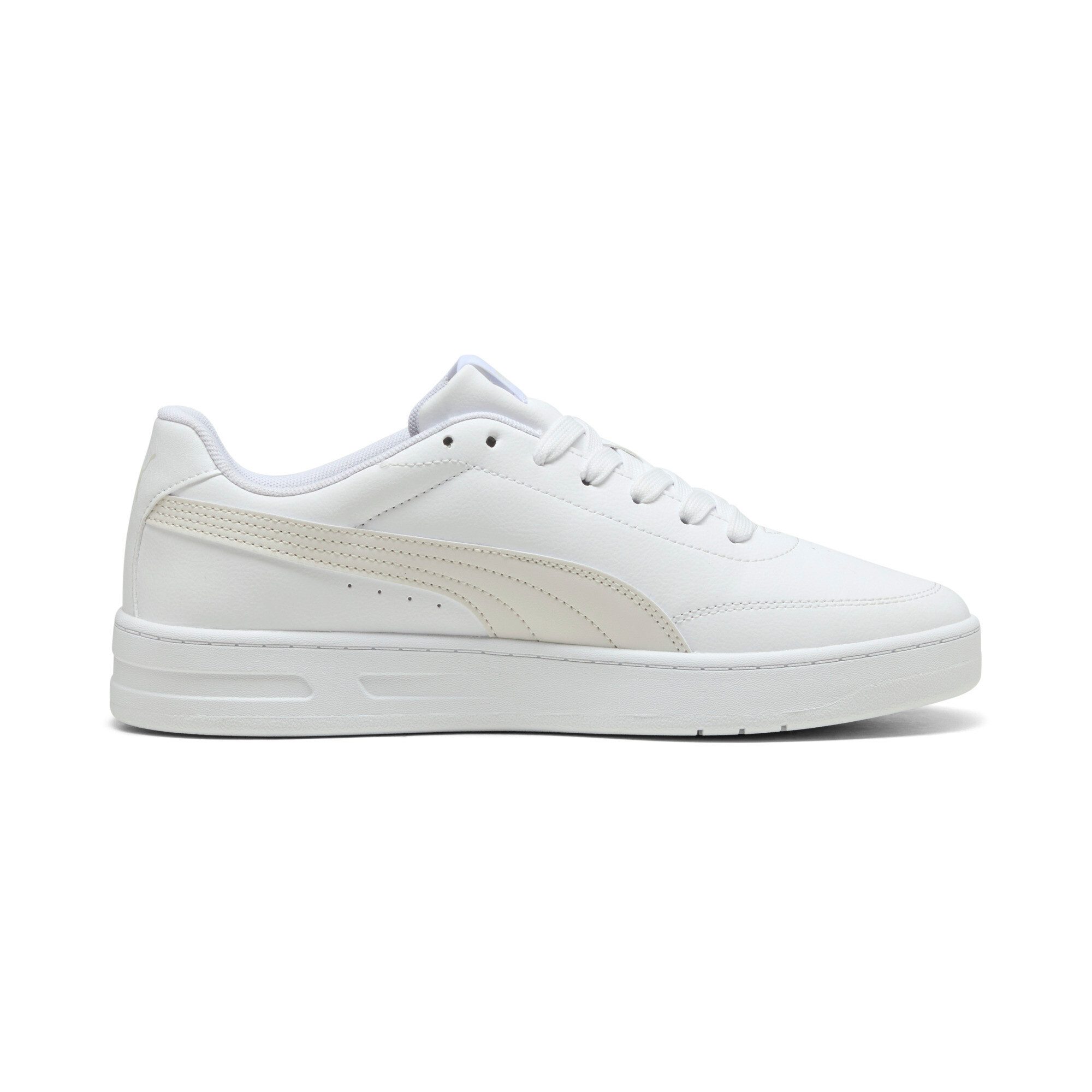PUMA COURT CLASSIC CLEAN Sneaker mit SoftFoam+ Innensohle, mit Synthetik-Obermaterial, mit Schnürung – Bild 3 von 5