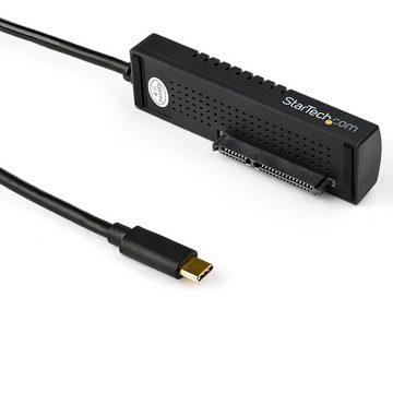 Startech.com Festplatten-Wechselrahmen STARTECH.COM USB-C auf SATA Adapter Kabel - für 6,35/8,89cm 2,5/3,5zol