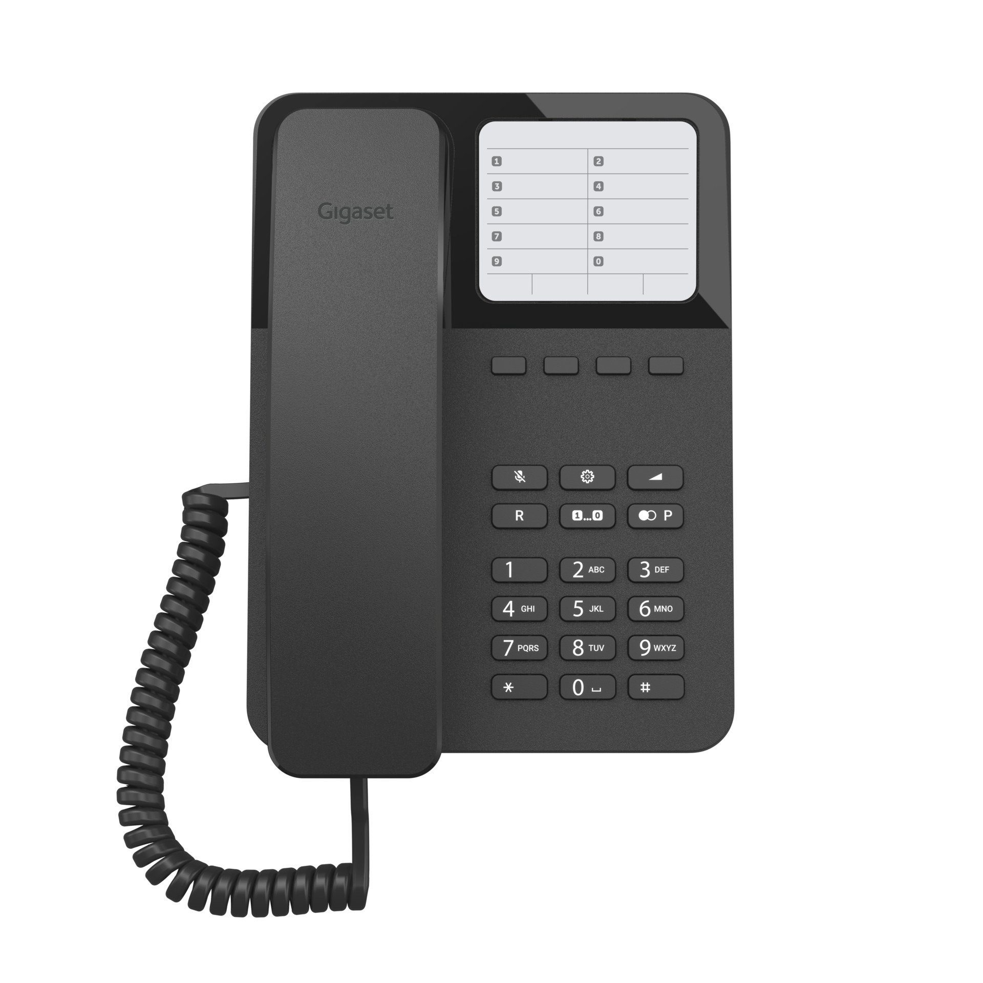 Telefon Gigaset Schwarz 400 Kabelgebundenes DESK