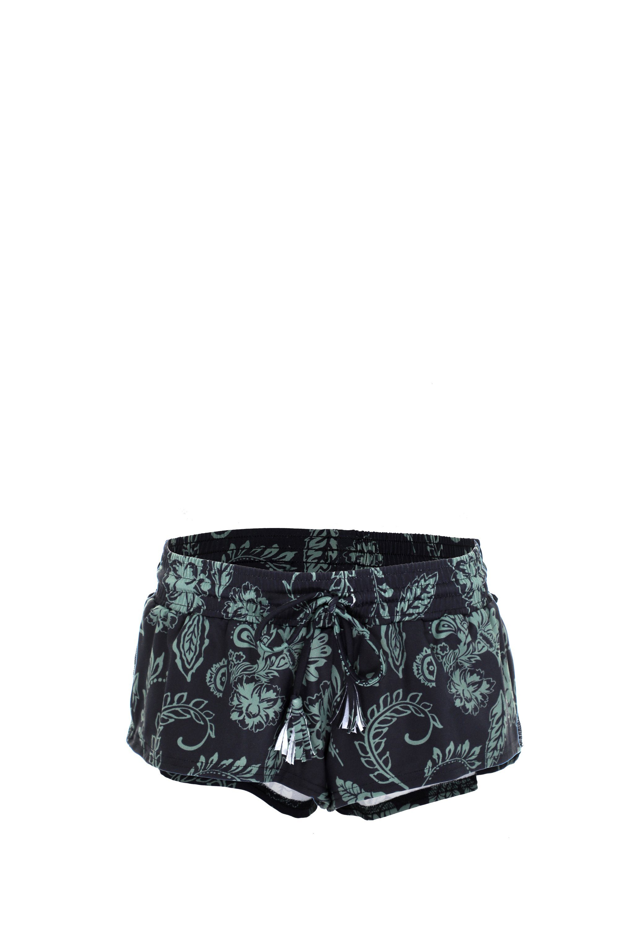 VIVID Badeshorts Shorts (1-St) nachtblau/dunkelgrün