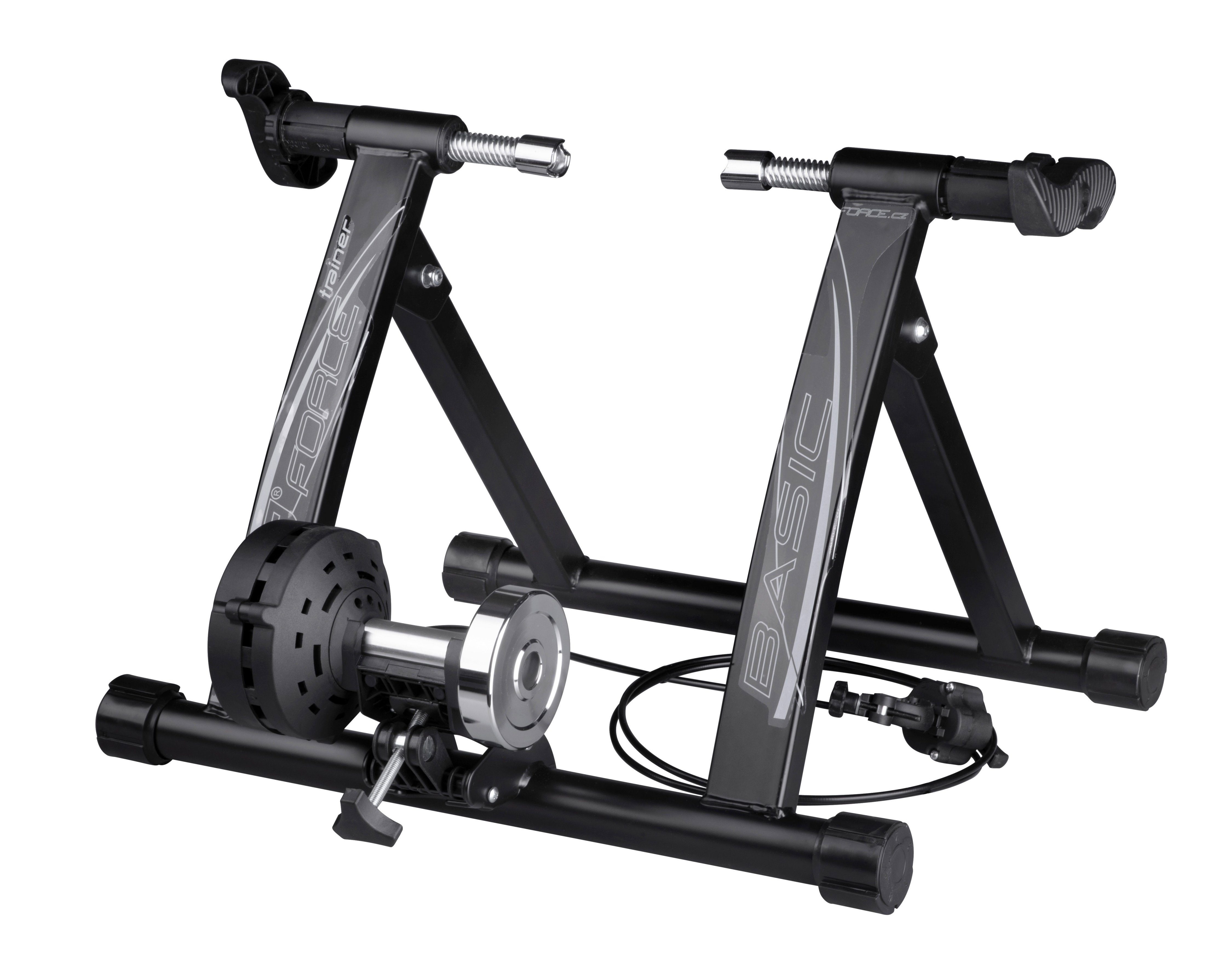 FORCE Rollentrainer Fahrrad Hometrainer FORCE BASIC MAGNETIC 400 watt