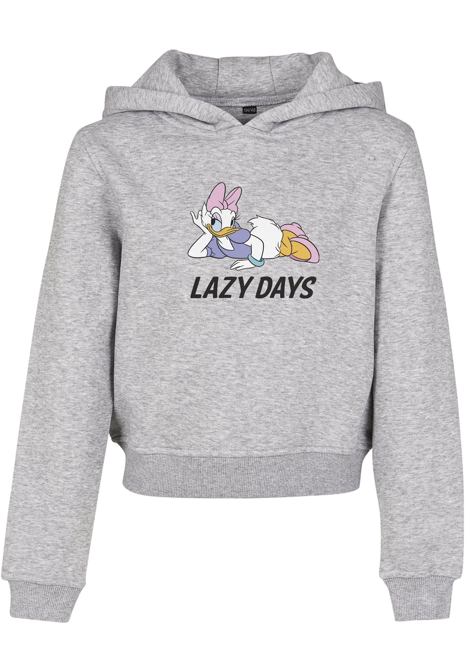 MisterTee Hoodie Kinder Kids Kapuze Hoody Lazy Pullover Daisy (1-tlg), mit Duck Cropped