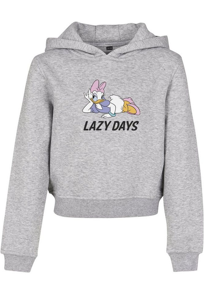 MisterTee Hoodie Kinder Kids Daisy Duck Lazy Cropped Hoody (1-tlg),  Pullover mit Kapuze