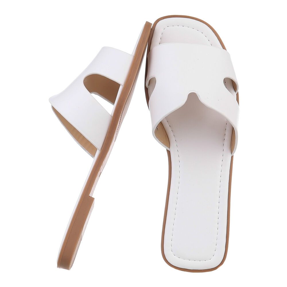 Ital-Design Komfortable Sandalen für Alltag und Freizeit Pantolette (893228 günstig online kaufen