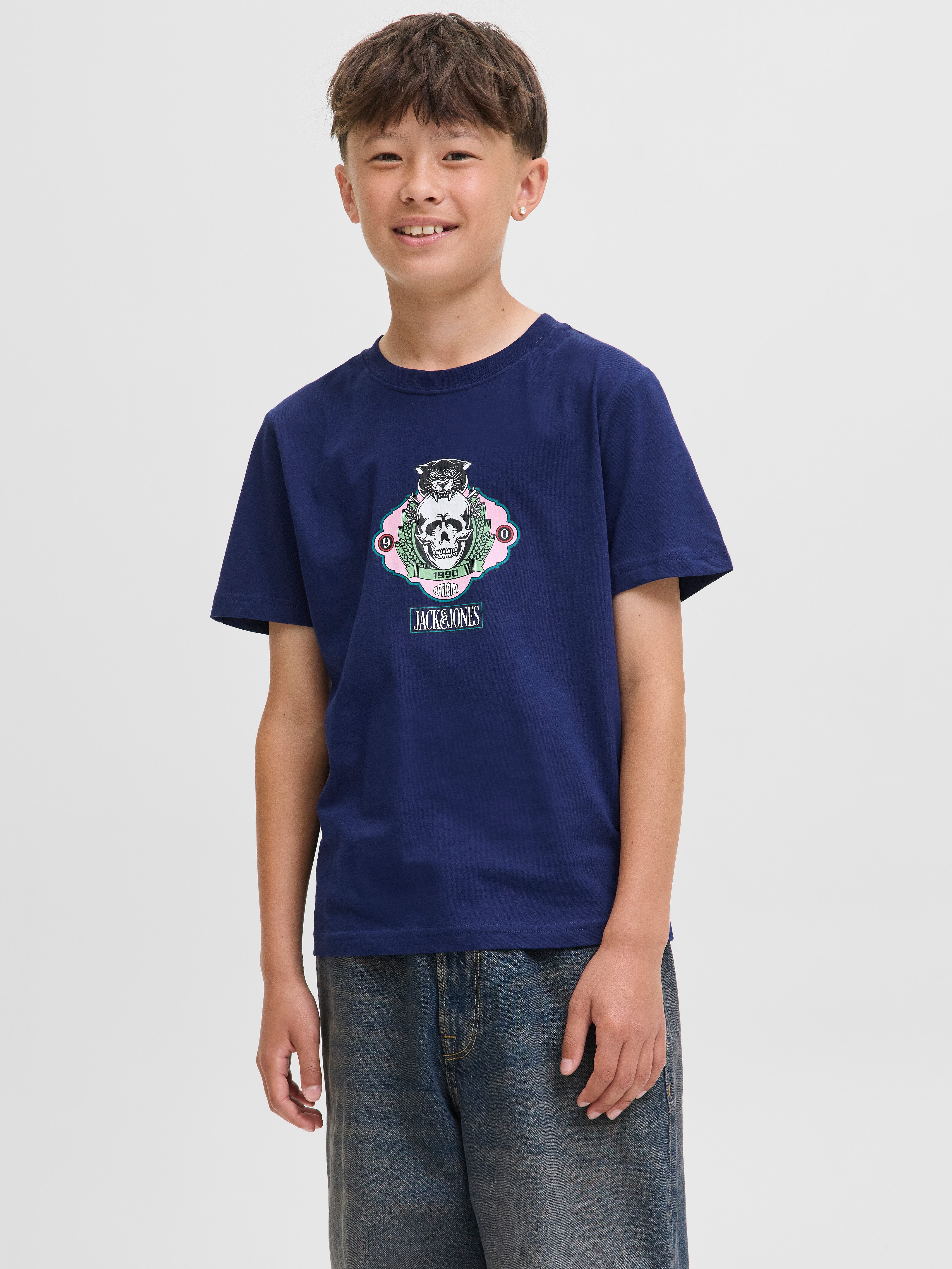 Jack & Jones Junior T-Shirt JORSKULL günstig online kaufen