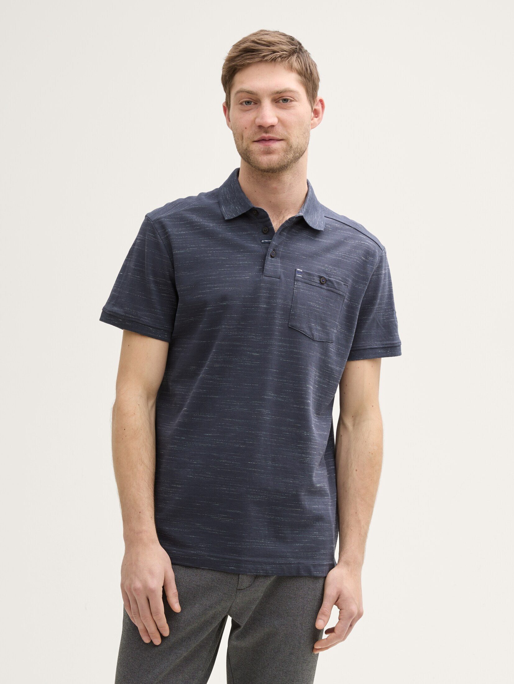 TOM TAILOR Poloshirt Poloshirt mit Brusttasche günstig online kaufen