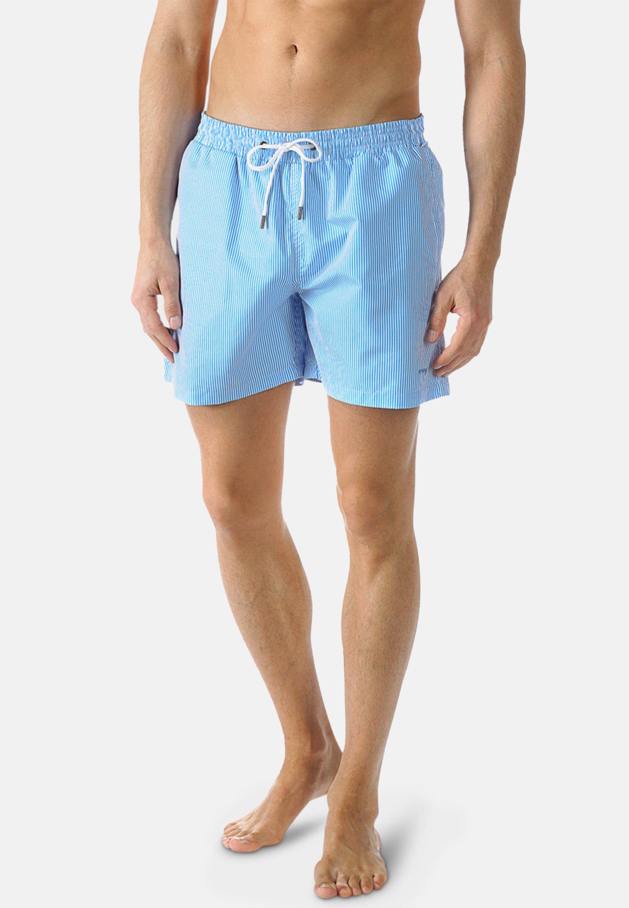 Mey Badeshorts Swimwear (1-St) Badeshorts - Dehnbarer Bund mit Kordelzug, Mehrere Taschen ocean blue