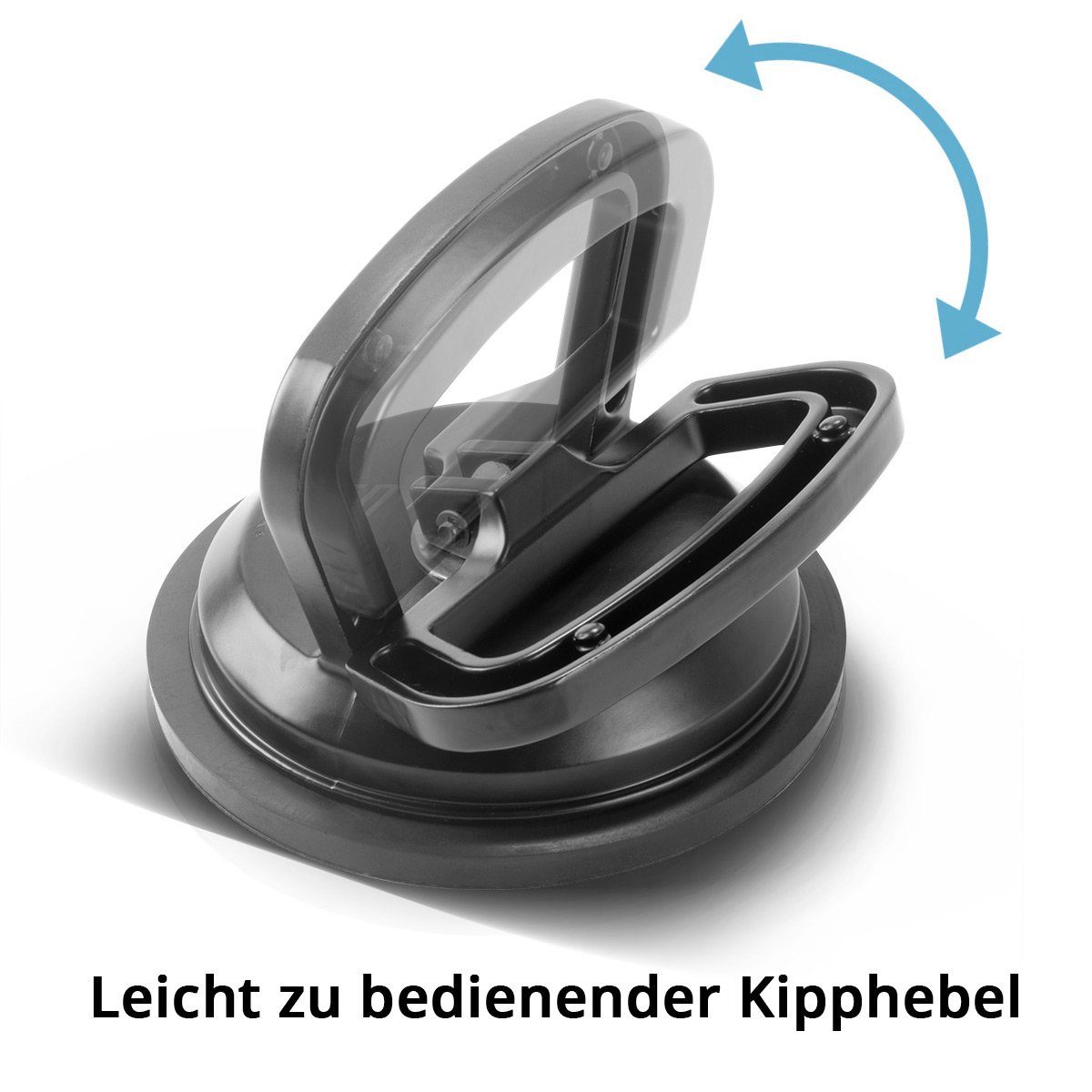 STAHLWERK Saugheber 2er Set mit 2 x 50 kg Tragkraft, max. 50 kg Traglast, Set, 2-tlg.], Set, extrem hohen Haftkraft – Bild 4 von 5