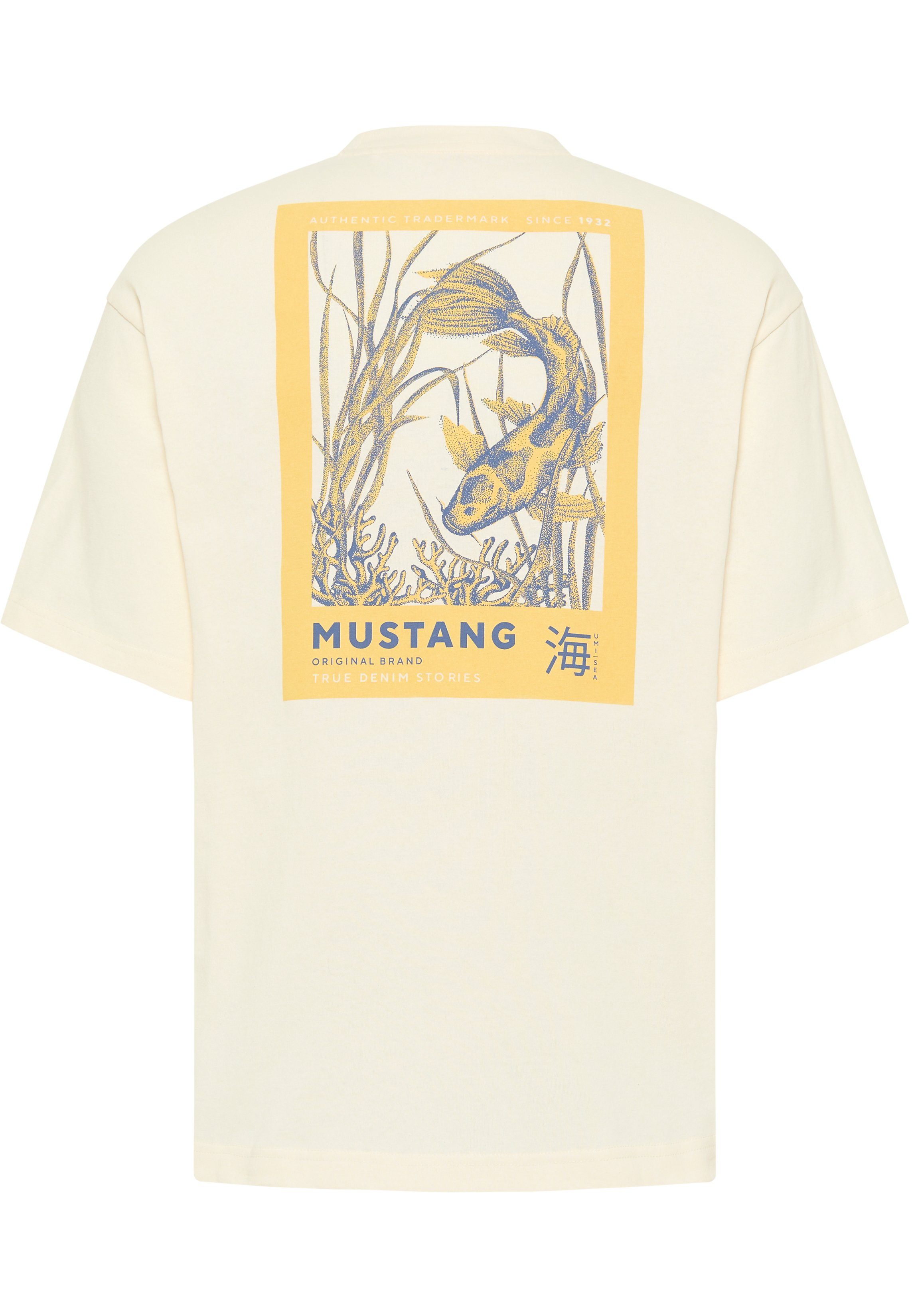 MUSTANG Backprint Style Aidan C T-Shirt