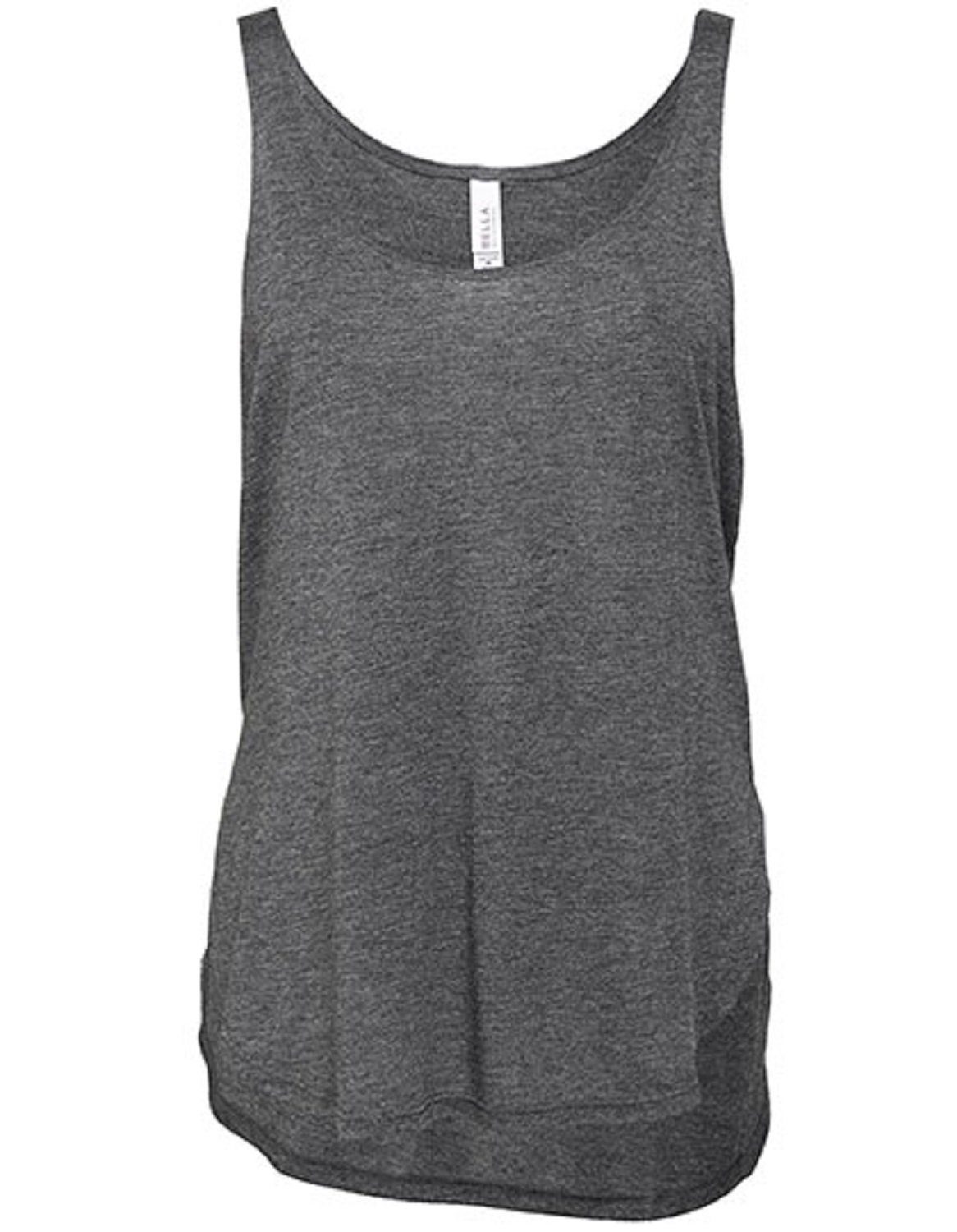 Bella Tanktop 1er / 2er-Pack sommerliches, ärmelloses Damen Shirt / Tank Top mit weiter Passform (1-tlg) U-Ausschnitt, Seitenschlitze