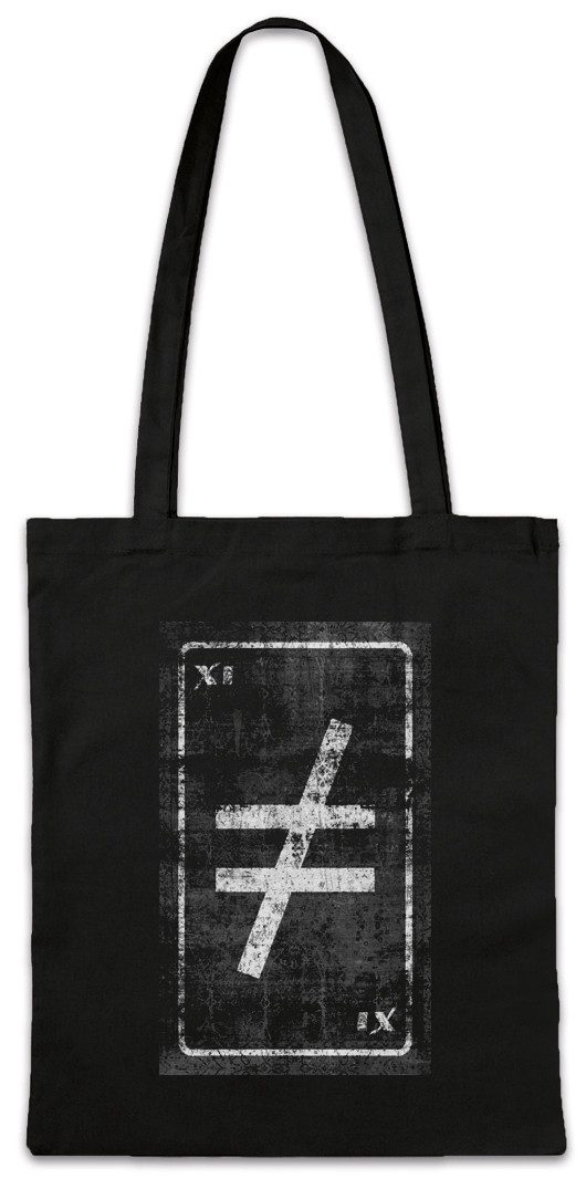 Beuteltasche Tarot Inequality Stofftasche Karte Karten Card Voddoo Ungleichheit