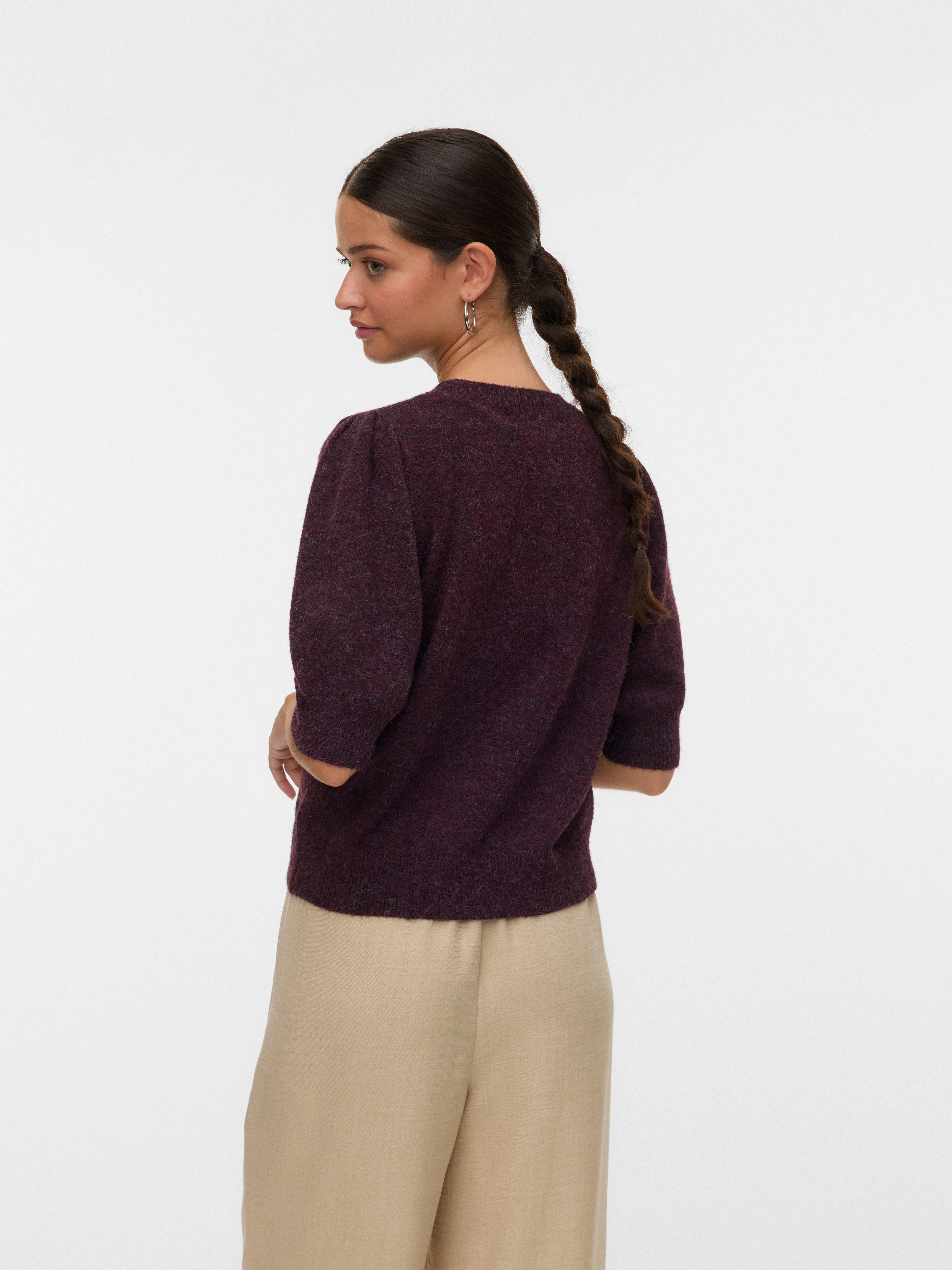 Vero Moda Strickpullover VMDOFFY 2/4 O-NECK günstig online kaufen