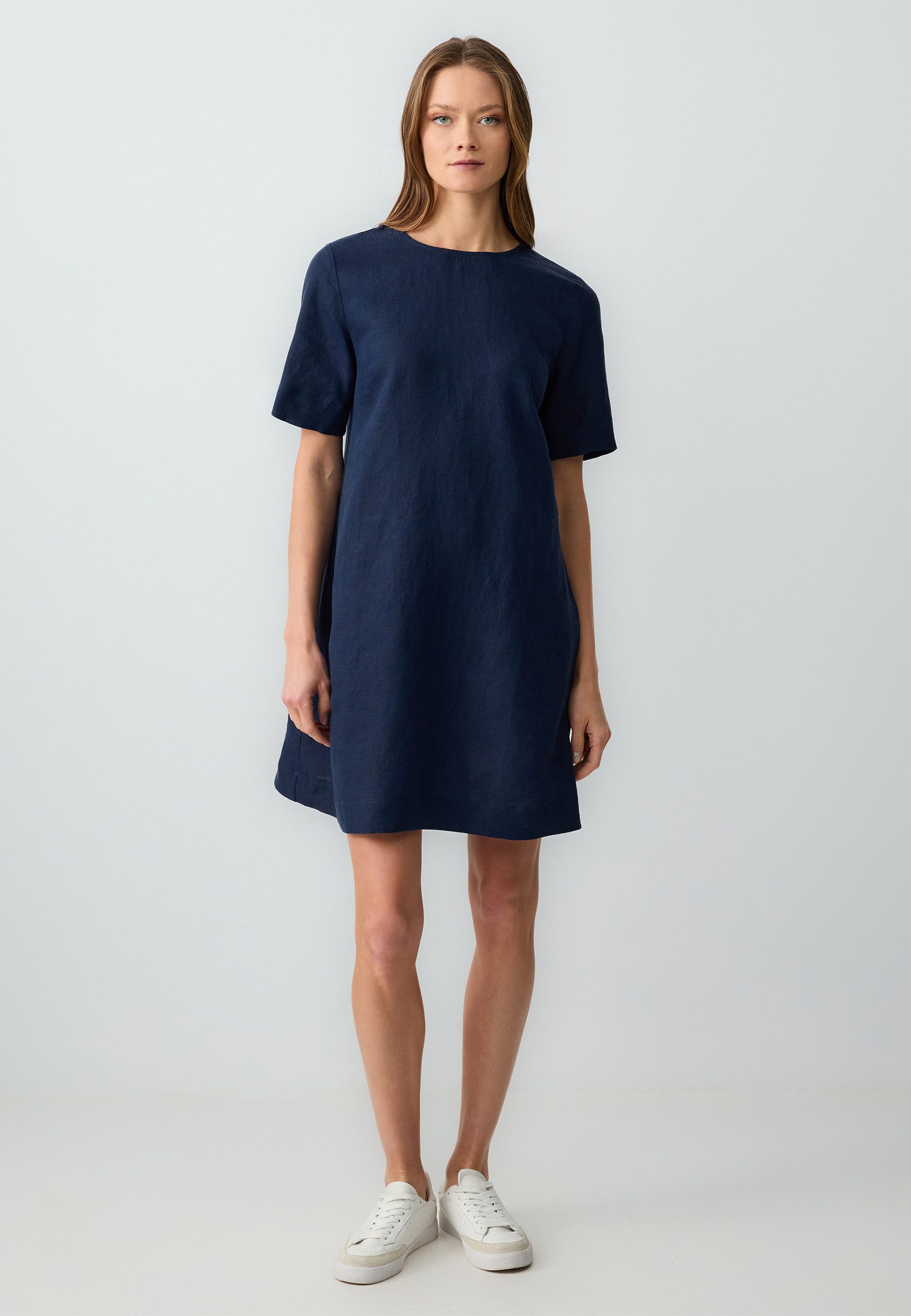 Jimmy Key Minikleid Minikleid Aus Leinen günstig online kaufen