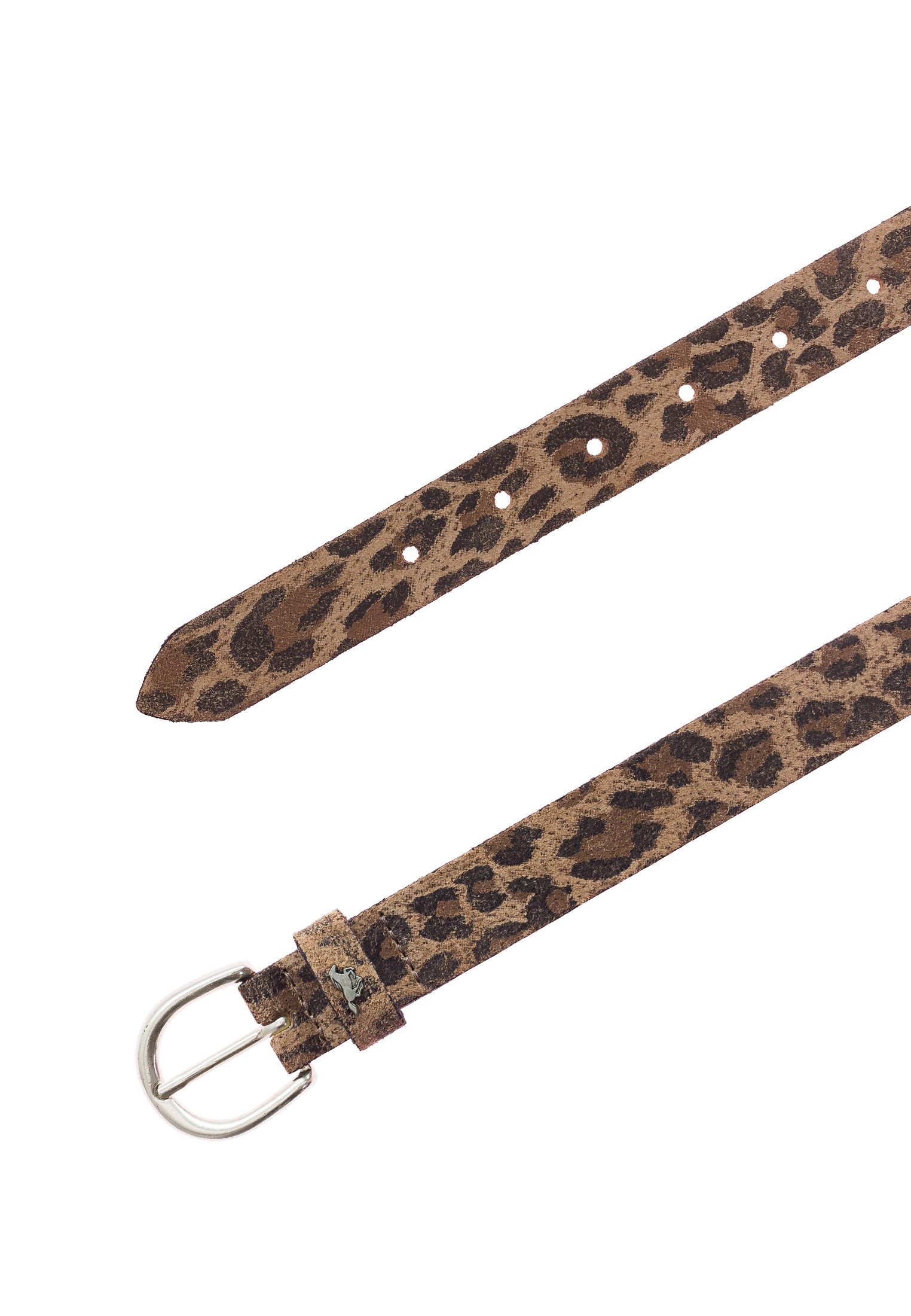 MUSTANG Ledergürtel "Lauren" (1-St) Modischer Animal-Print, 2,5 cm