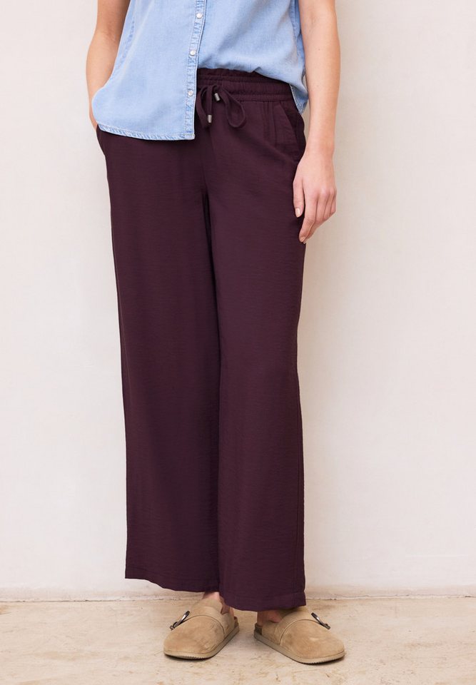 STREET ONE Stoffhose im Loose Fit