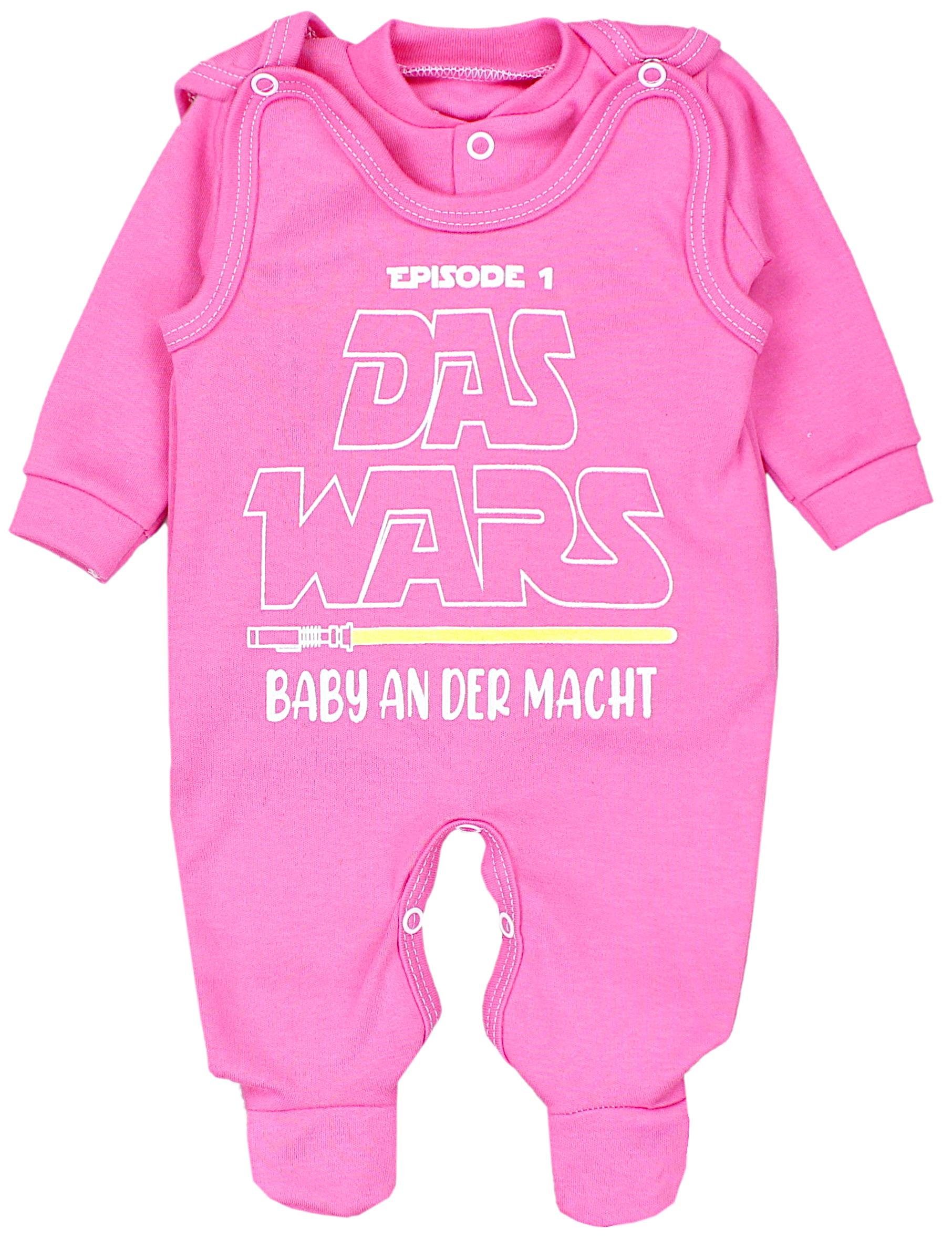 TupTam Erstausstattungspaket TupTam Unisex Baby Strampler Set Spruch Mamas & Papas Schatz Pink - DAS WARS