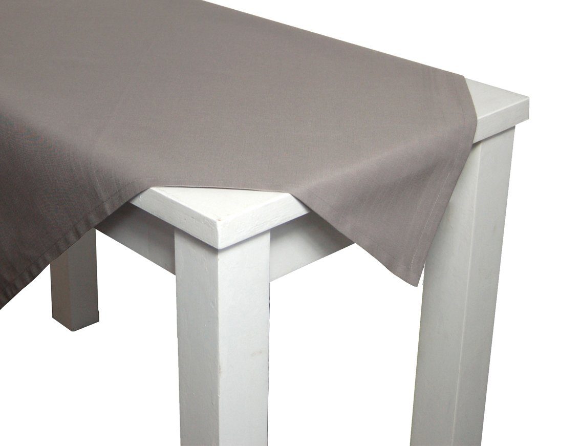 beties Tischdecke Farbenspiel (1-tlg), 100% Baumwolle, Halbpanama mit Slups günstig online kaufen