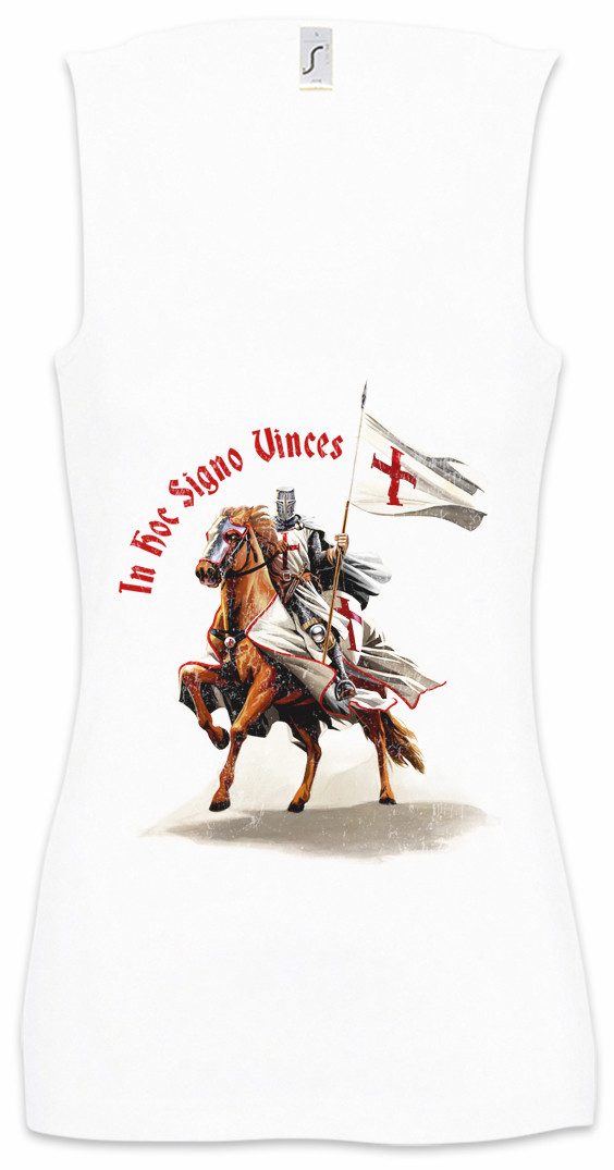 Tanktop Templar IV Ärmelloses Damen T-Shirt Cross Templerkreuz Knight Ritter