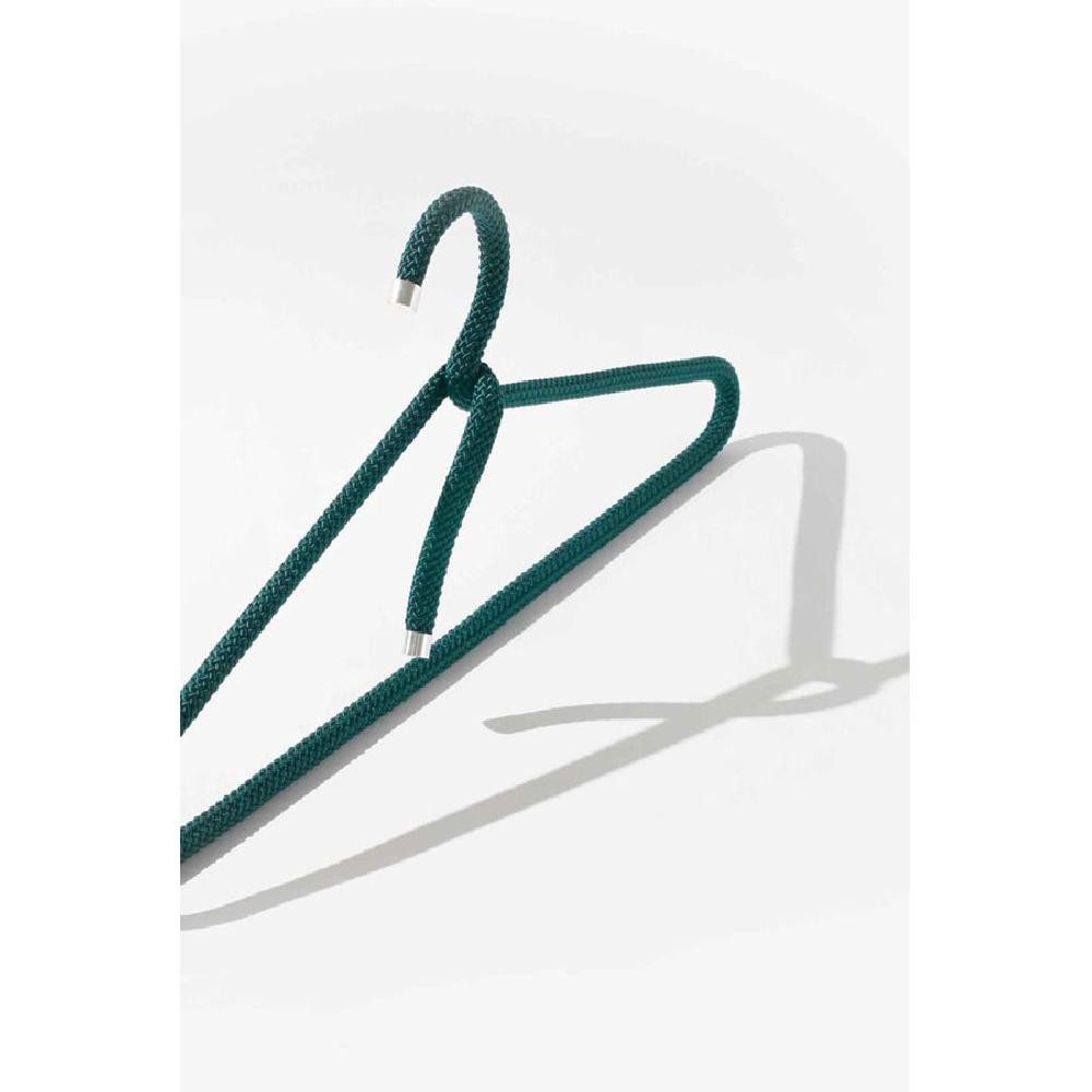 Peppermint Products Garderobenhaken Products Kleiderbügel Rope Hanger Grün (3er-Set)