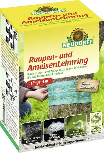 Neudorff Insektenvernichtungsmittel Raupen- und Ameisen-Leimring 5 m, 5 l