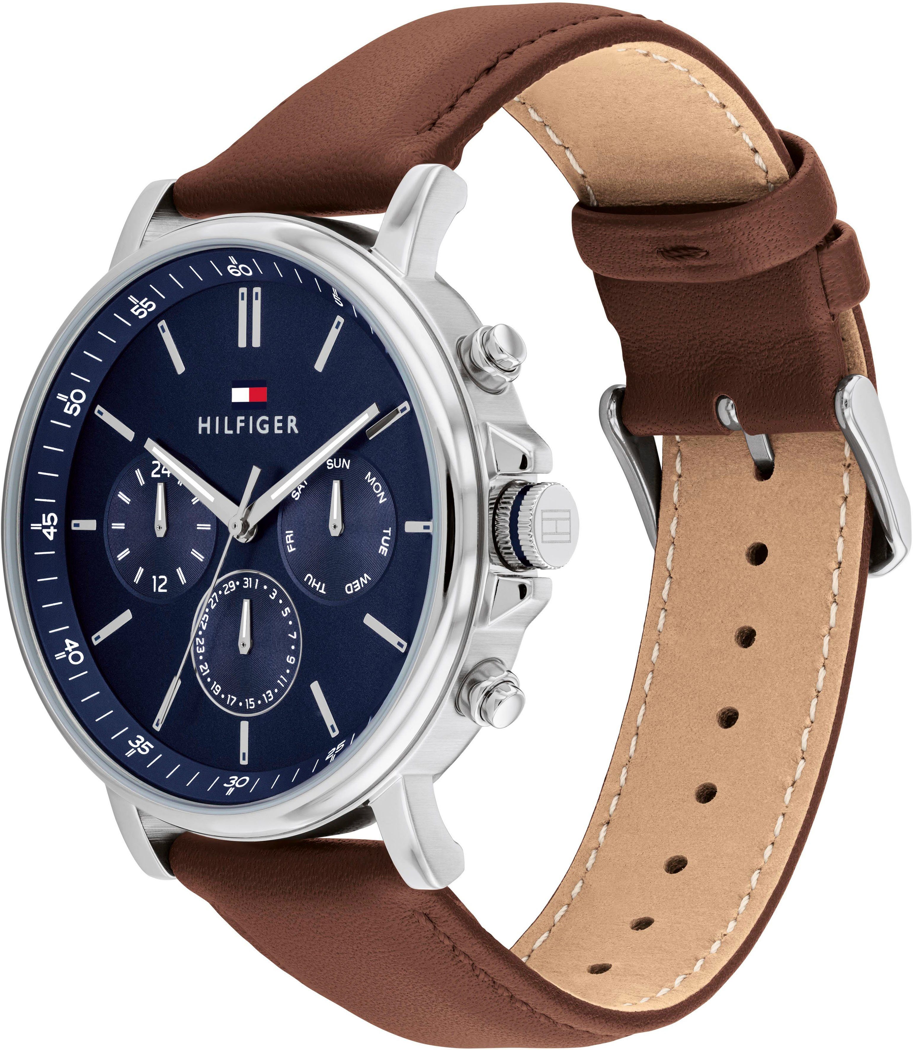 Tommy Hilfiger Multifunktionsuhr TYSON 1710585, Quarzuhr, Armbanduhr, Herre günstig online kaufen