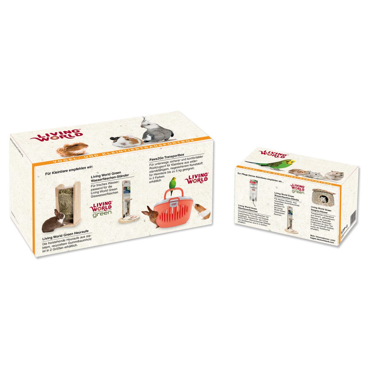 Hagen Tiertransportbox Vogel + Kleintiertransportbox