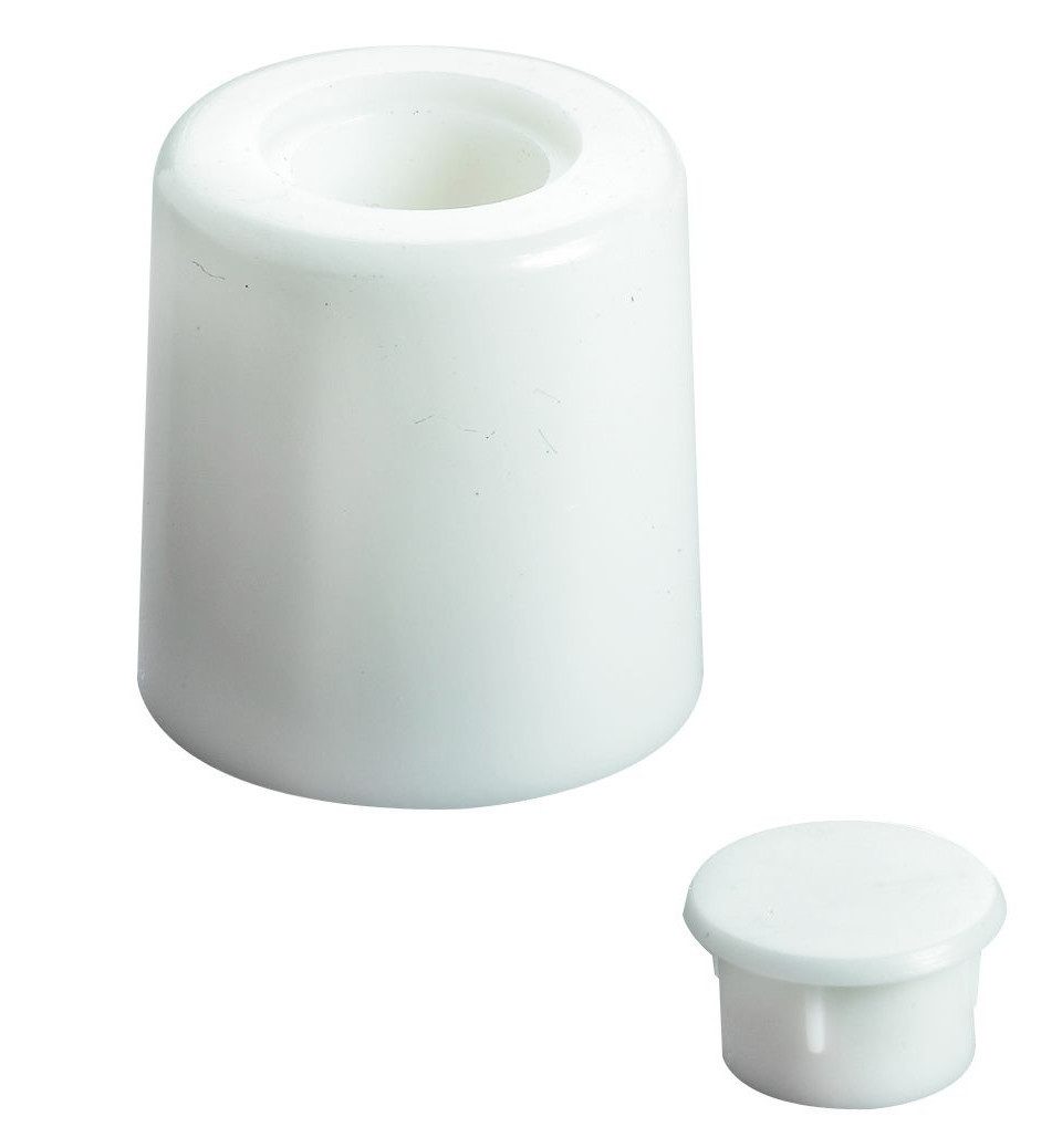 Hettich Türstopper Hettich Türstopper 29,0 x 26,5 mm weiß - 2 Stück